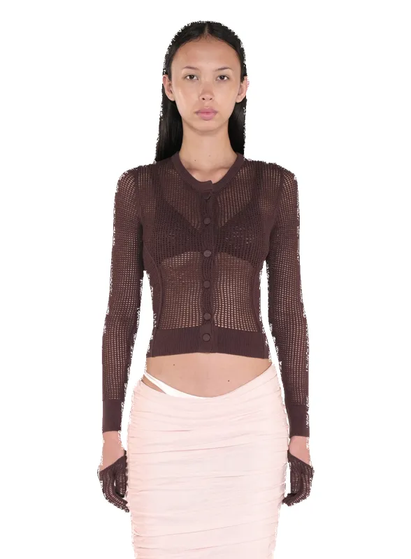 Matching Gloves Cardigan made by Isa Boulder