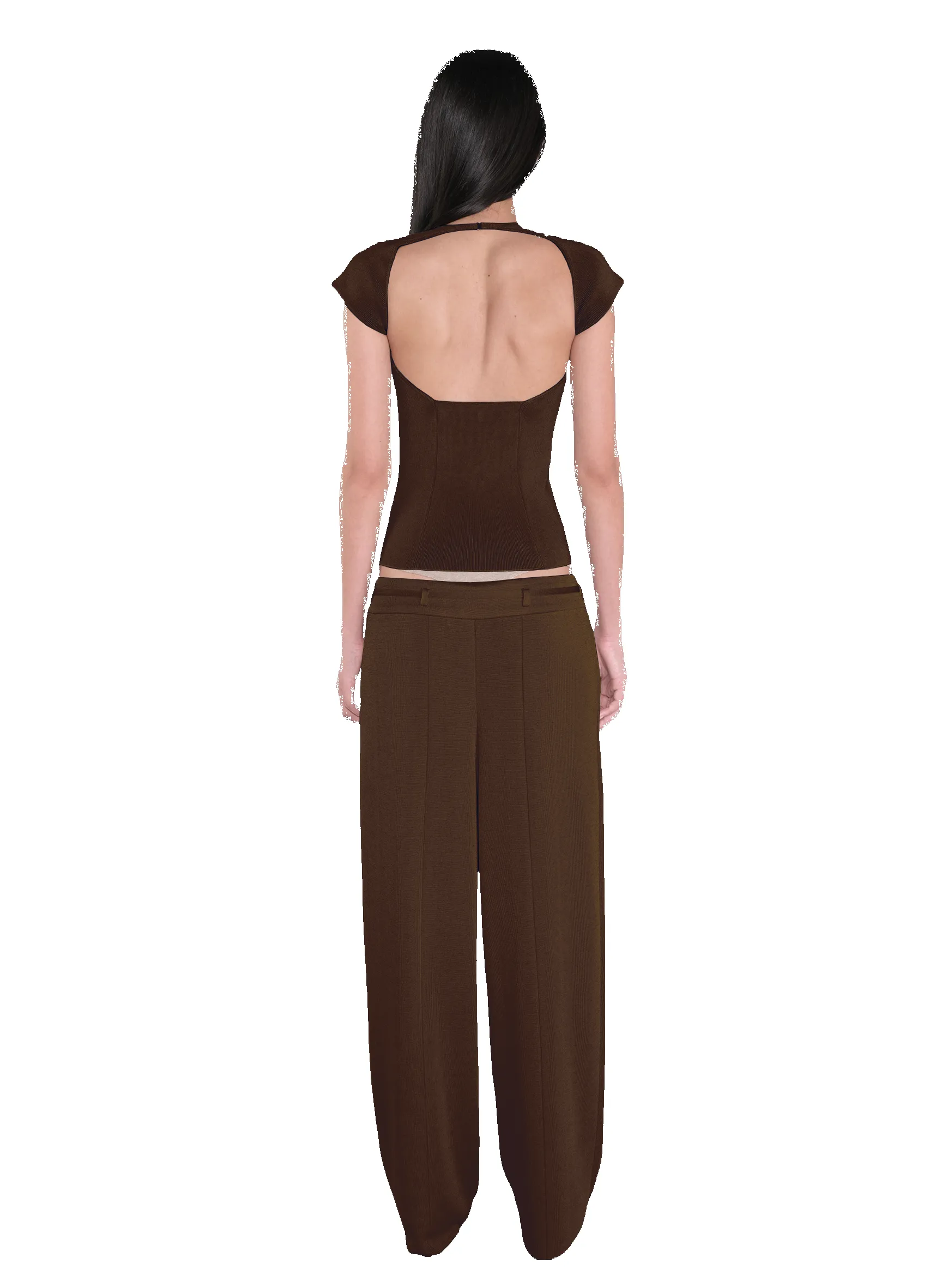 Pleat Knit Pants sold by Isa Boulder product image thumbnail 4