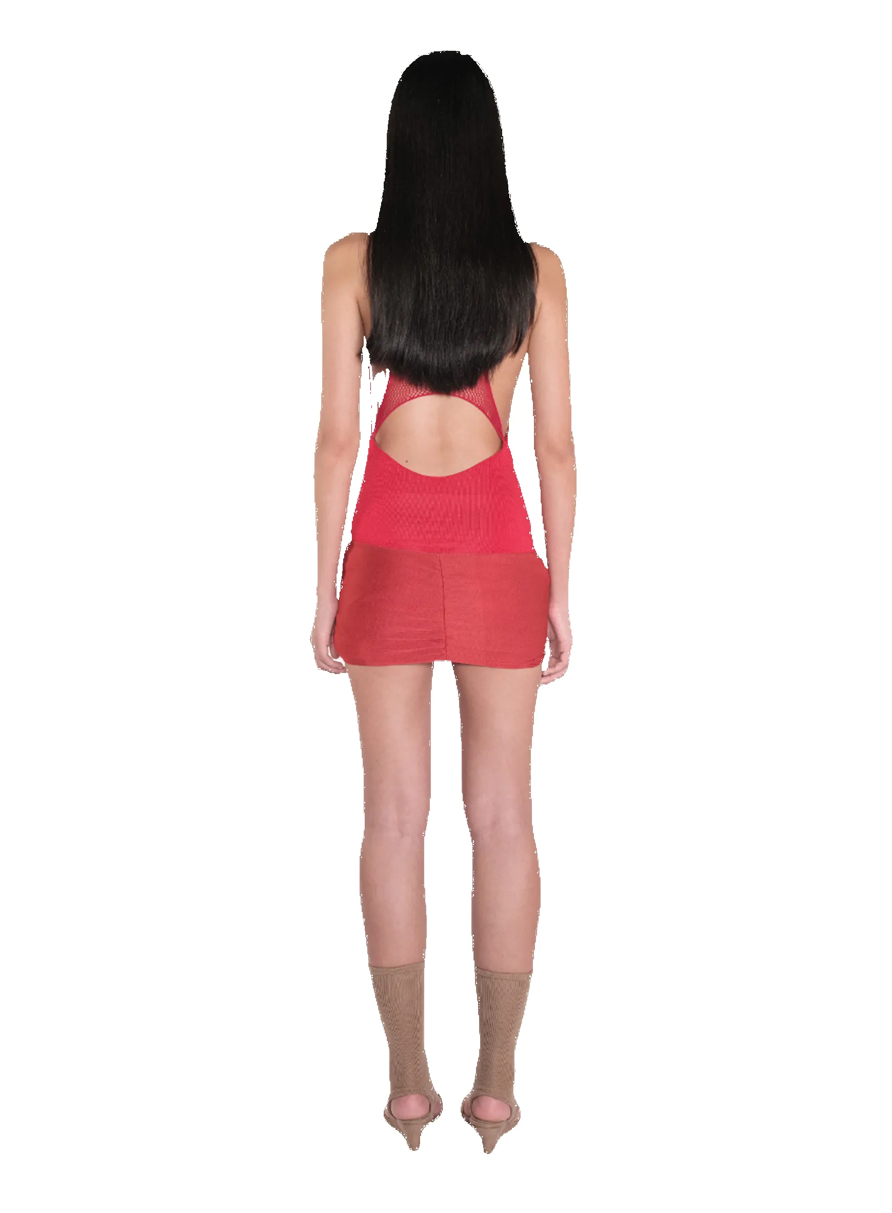 Cowl Neck Mini Dress sold by Isa Boulder product image thumbnail 3