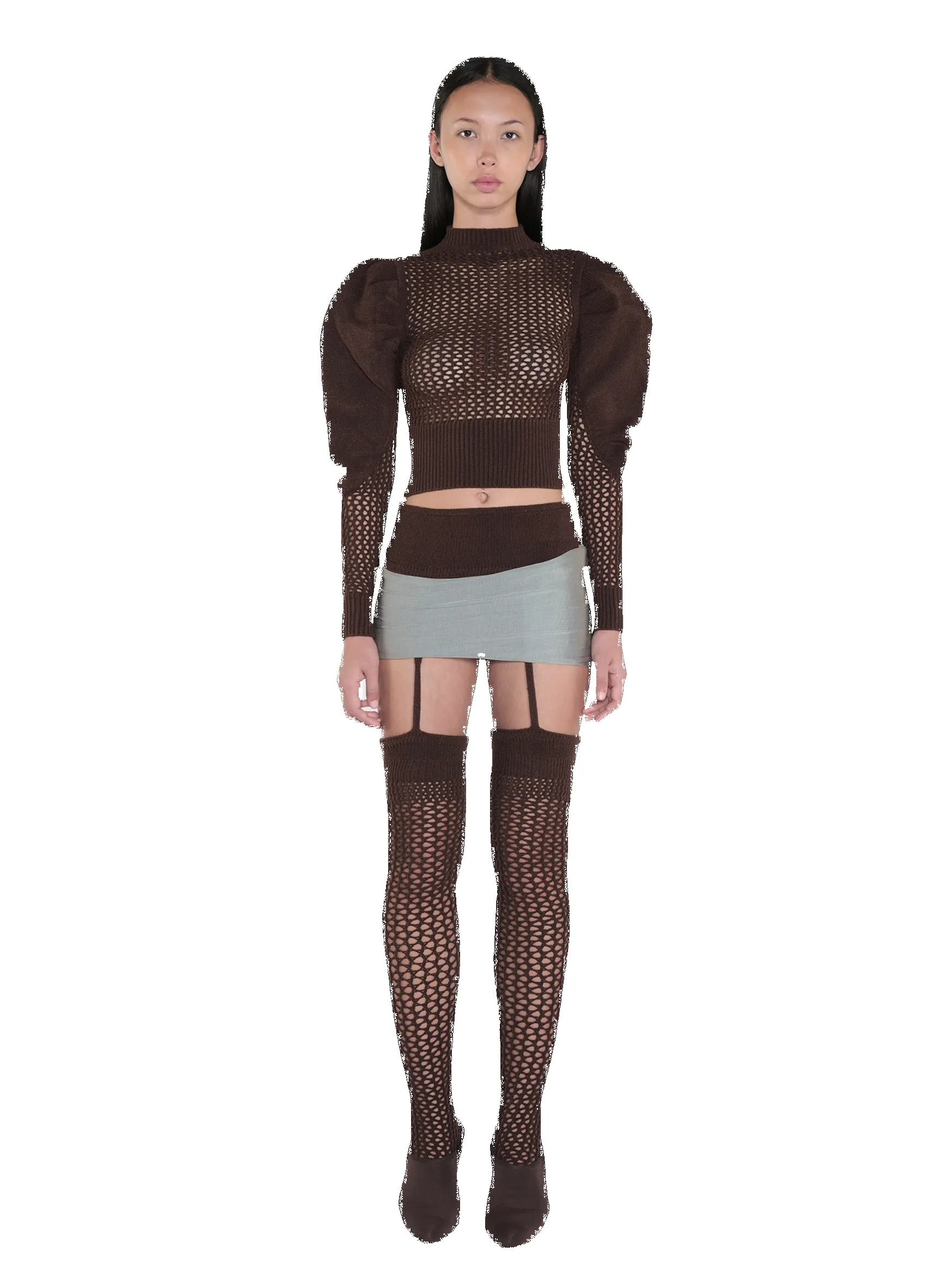 Asymmetrical Mini Skirt sold by Isa Boulder