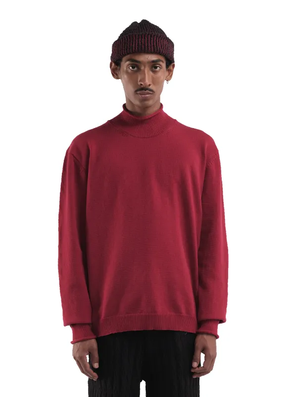 Roll Turtleneck Top made by Isa Boulder