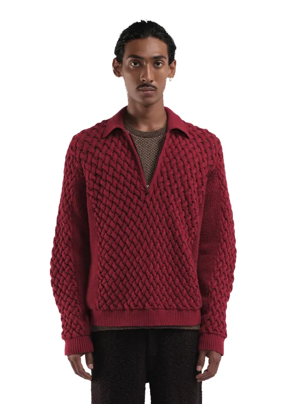 Chunky Weave Top made by Isa Boulder