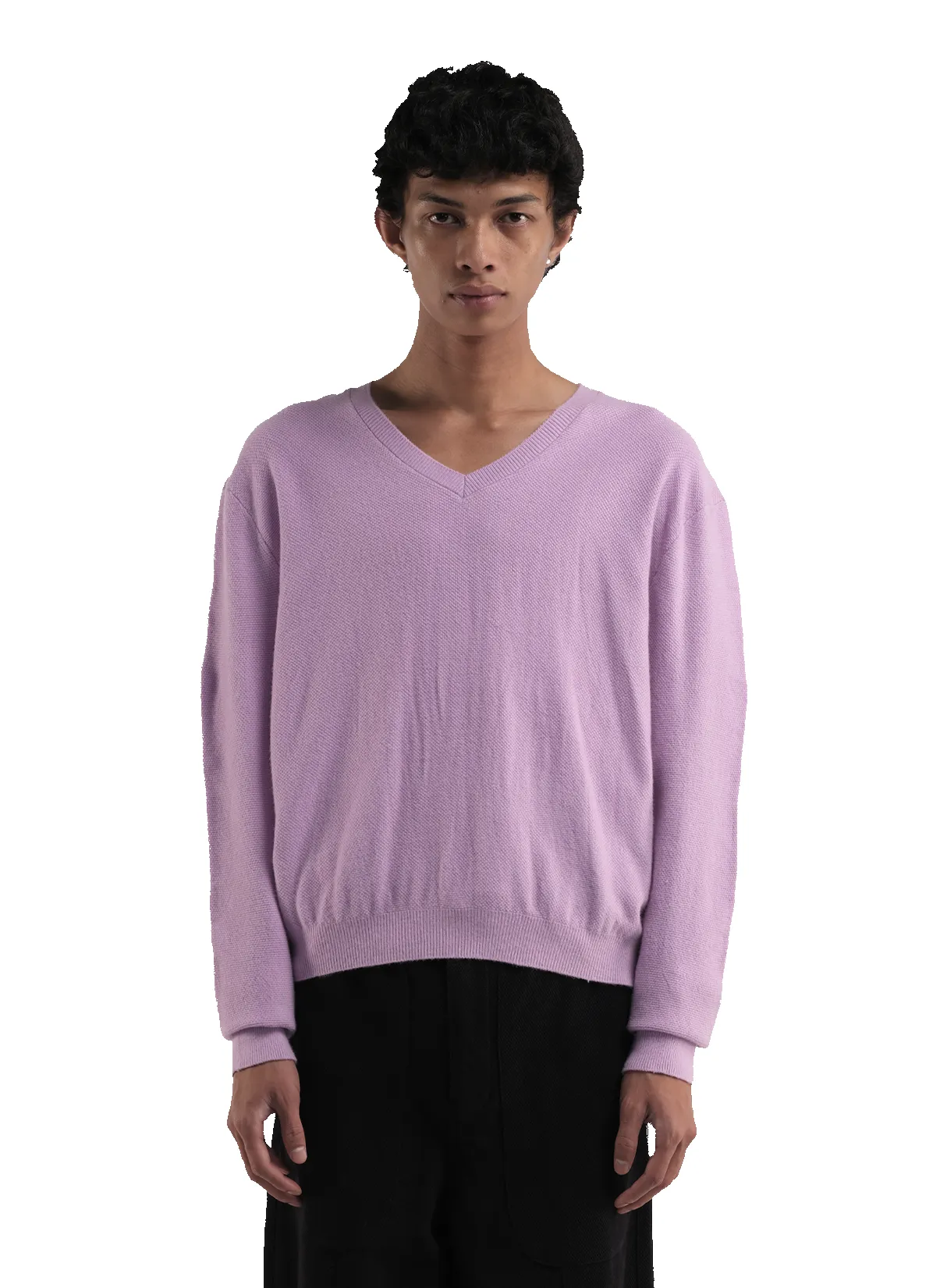 Quiet V-Neck Sweater sold by Isa Boulder