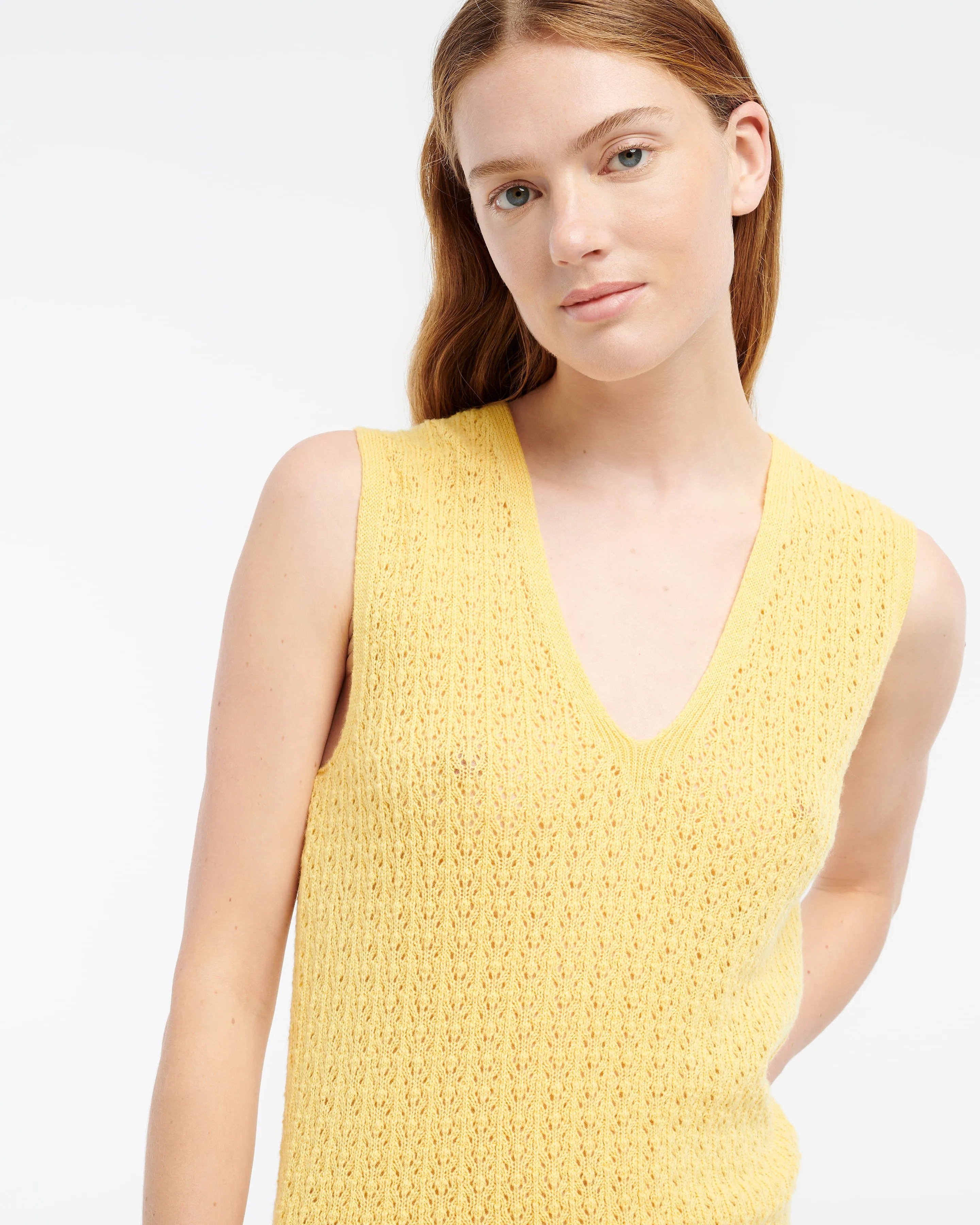 Top en dentelle cachemire sold by Barrie product image thumbnail 2