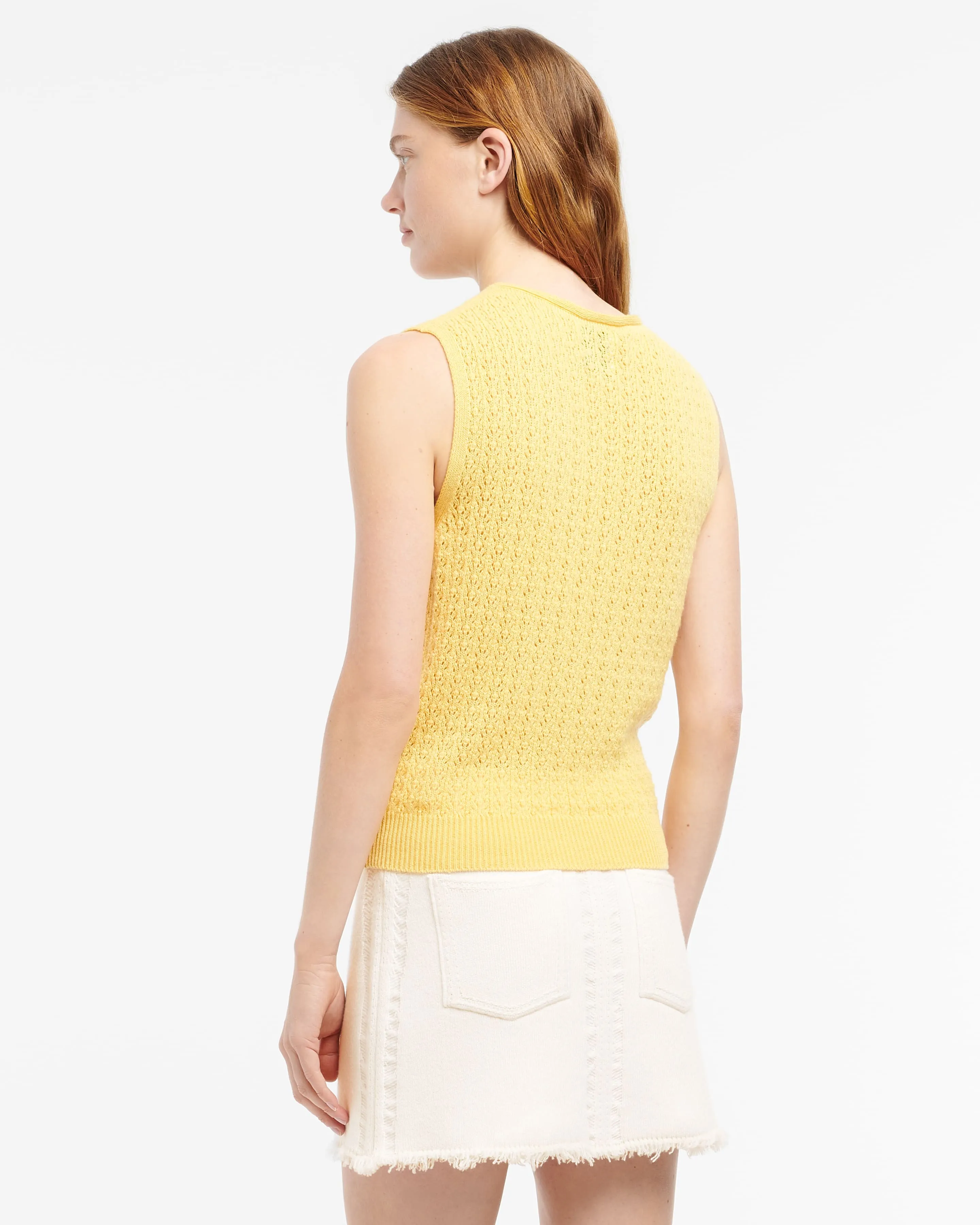 Top en dentelle cachemire sold by Barrie product image thumbnail 5