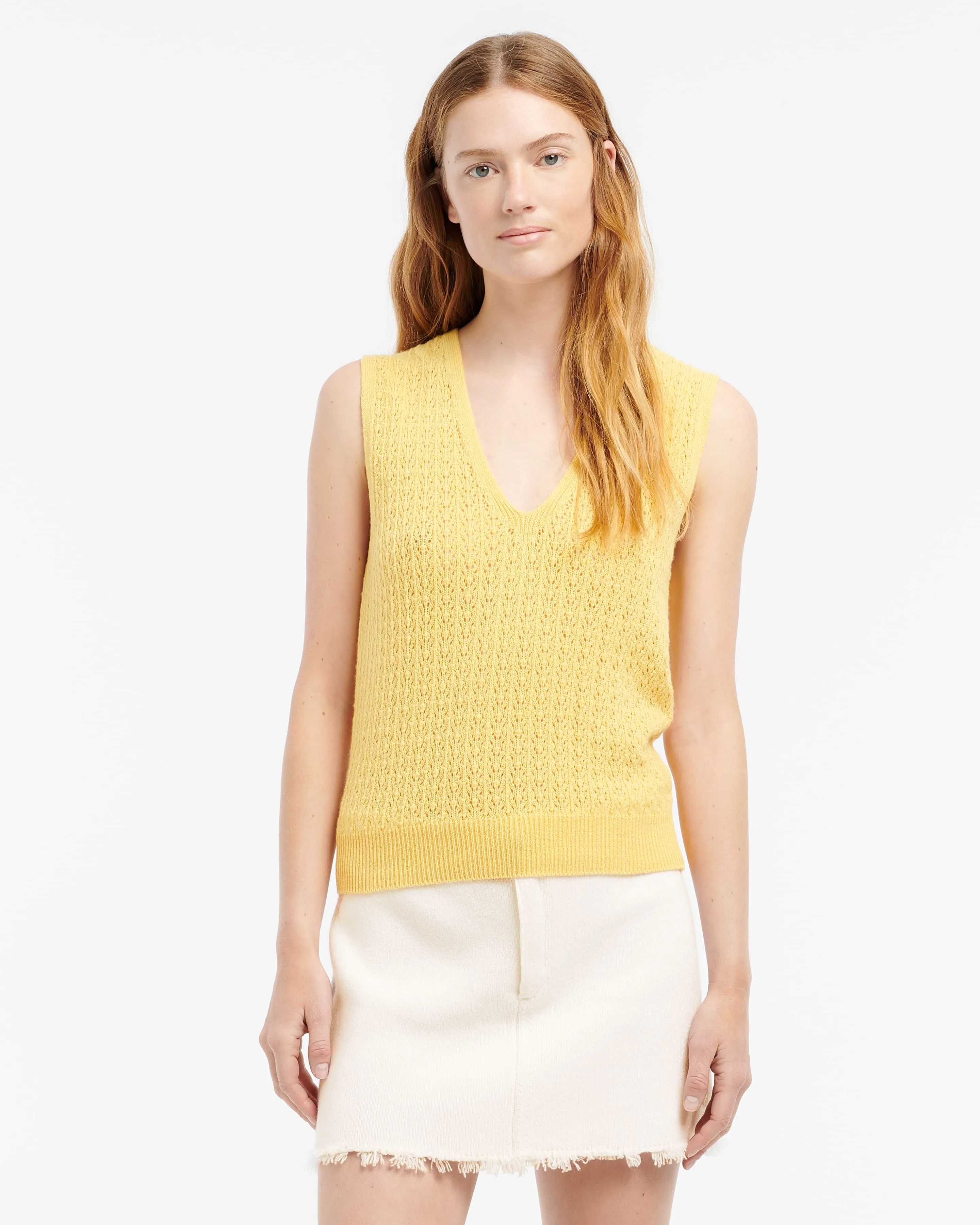 Top en dentelle cachemire sold by Barrie product image thumbnail 3