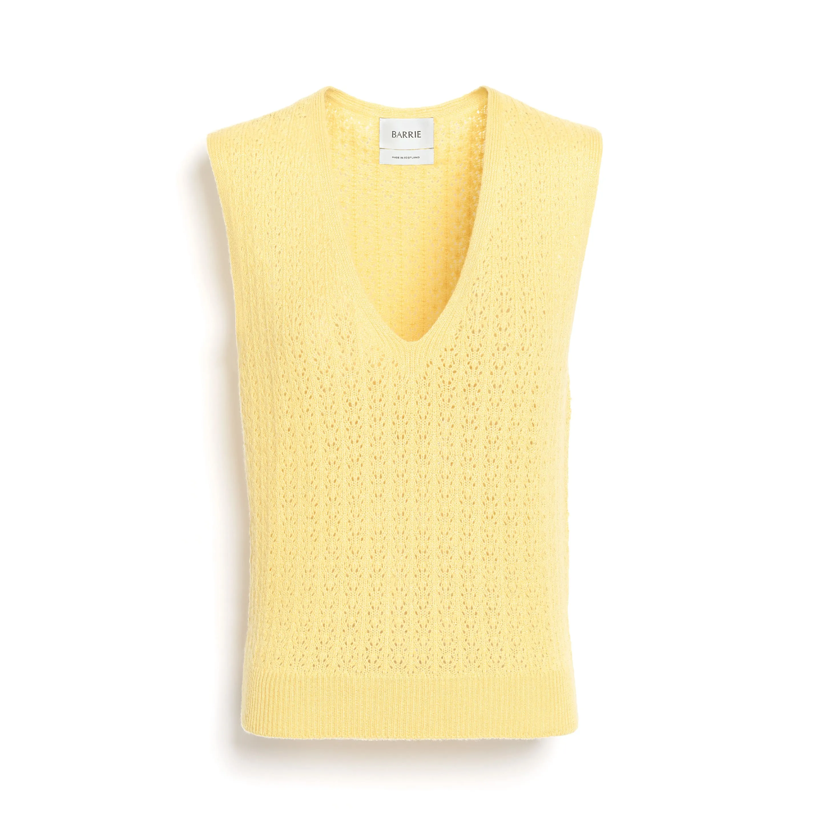 Top en dentelle cachemire sold by Barrie