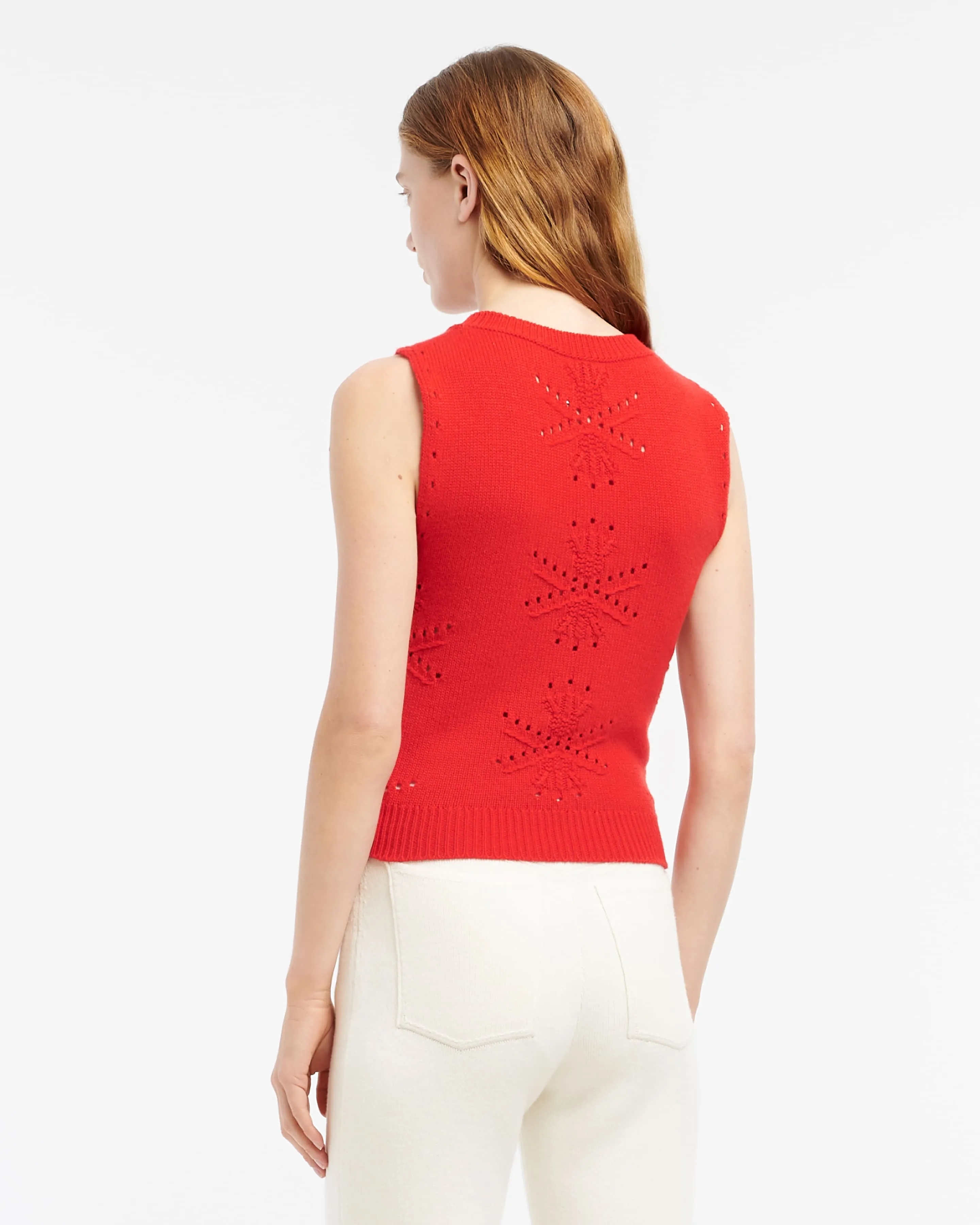 Top en cachemire et coton à motif sold by Barrie product image thumbnail 5