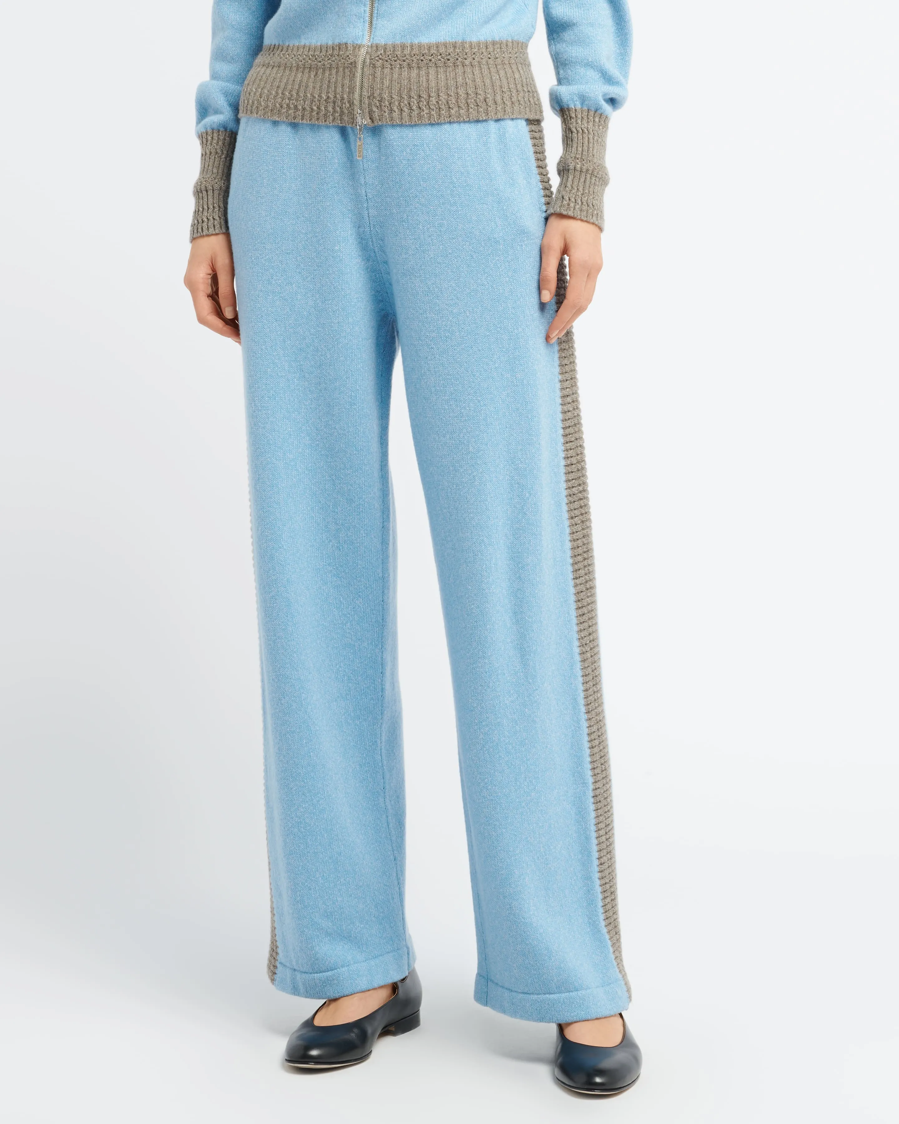 Pantalon chiné en cachemire sold by Barrie product image thumbnail 5