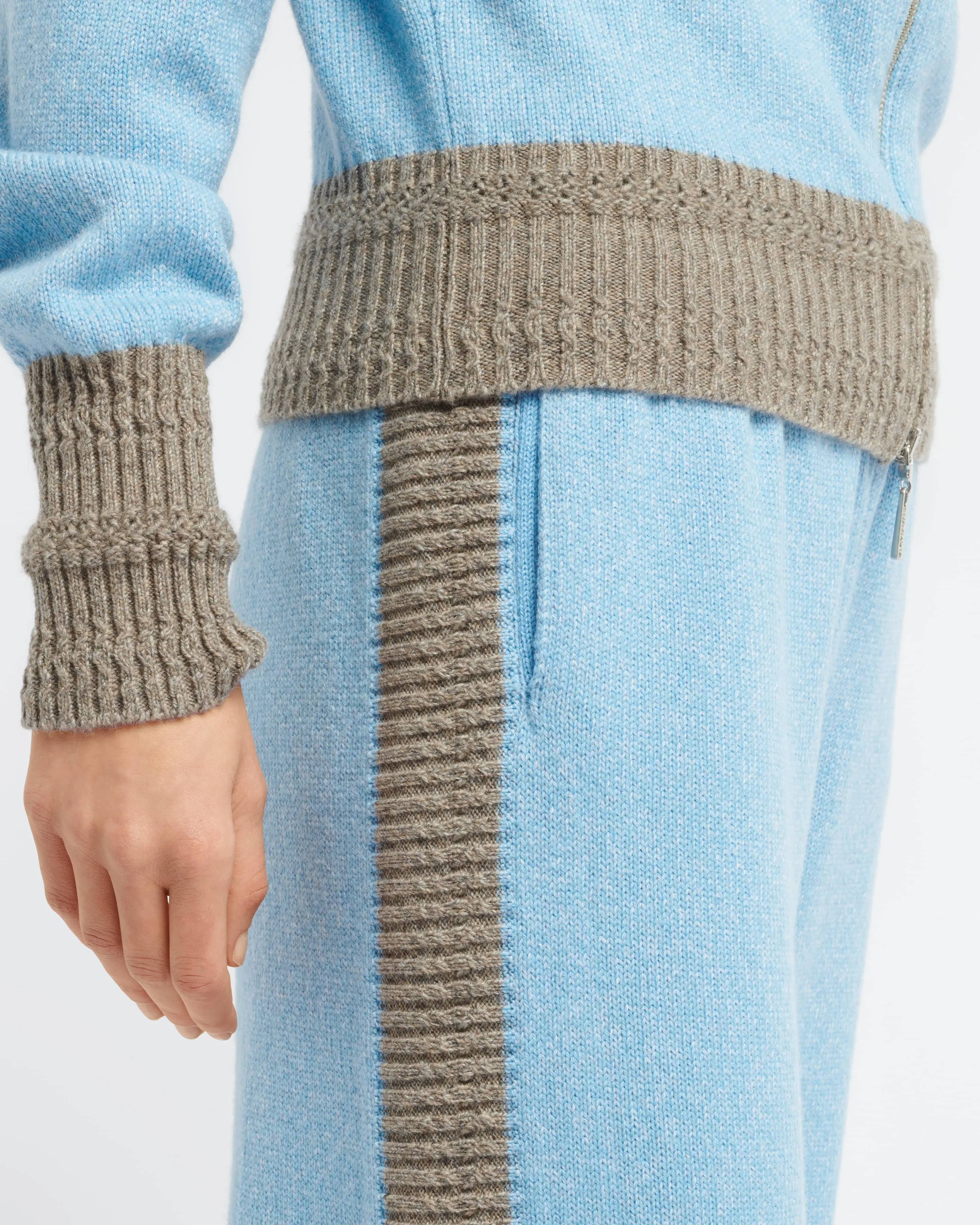 Pantalon chiné en cachemire sold by Barrie product image thumbnail 2