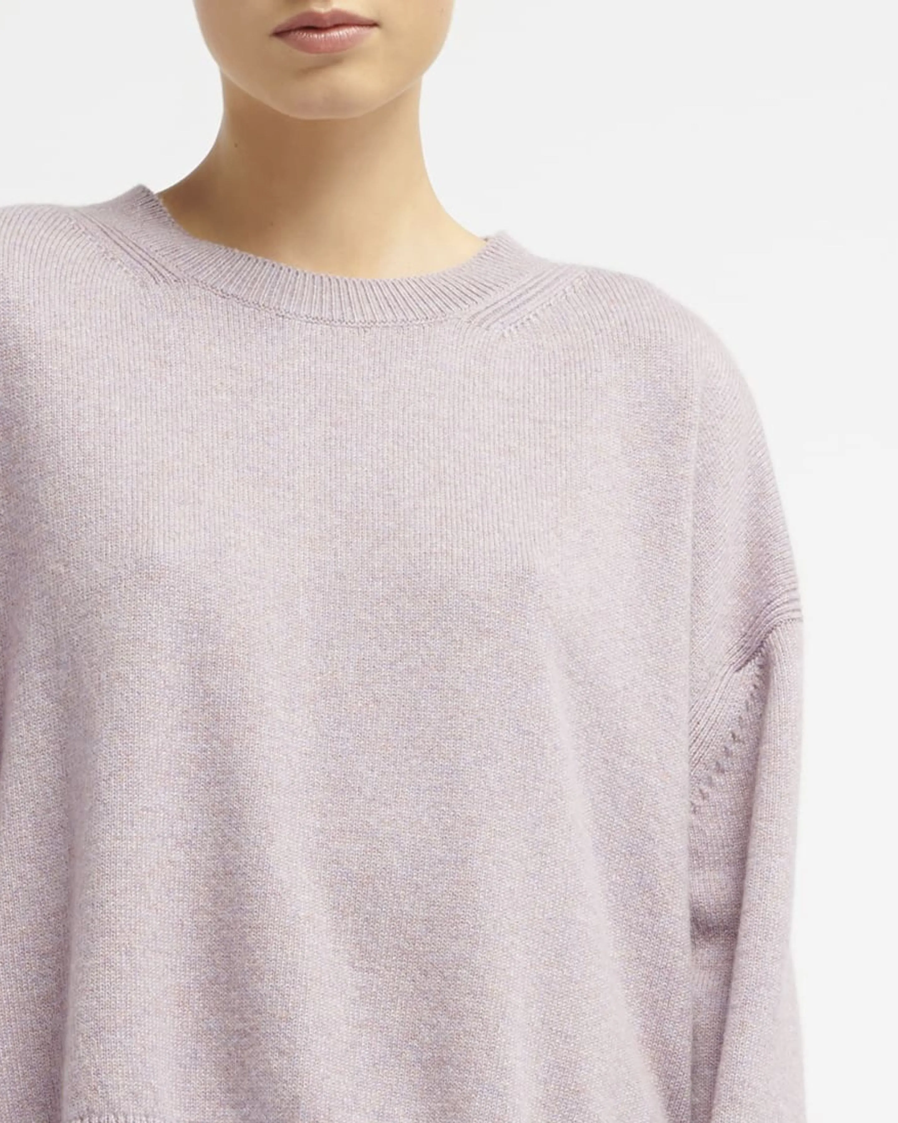 Pull col rond oversize en cachemire sold by Barrie product image thumbnail 2