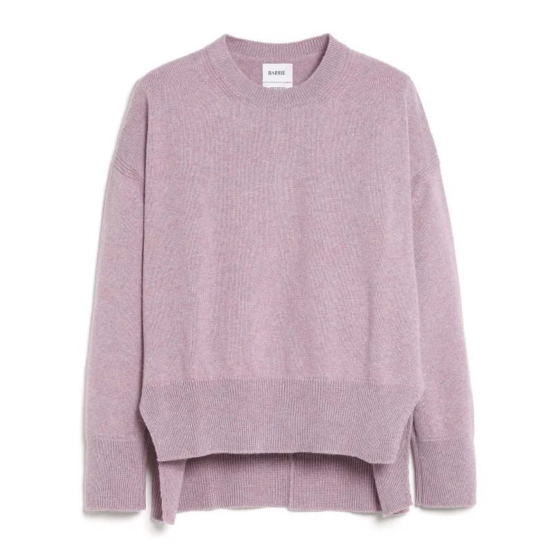 Pull col rond oversize en cachemire sold by Barrie