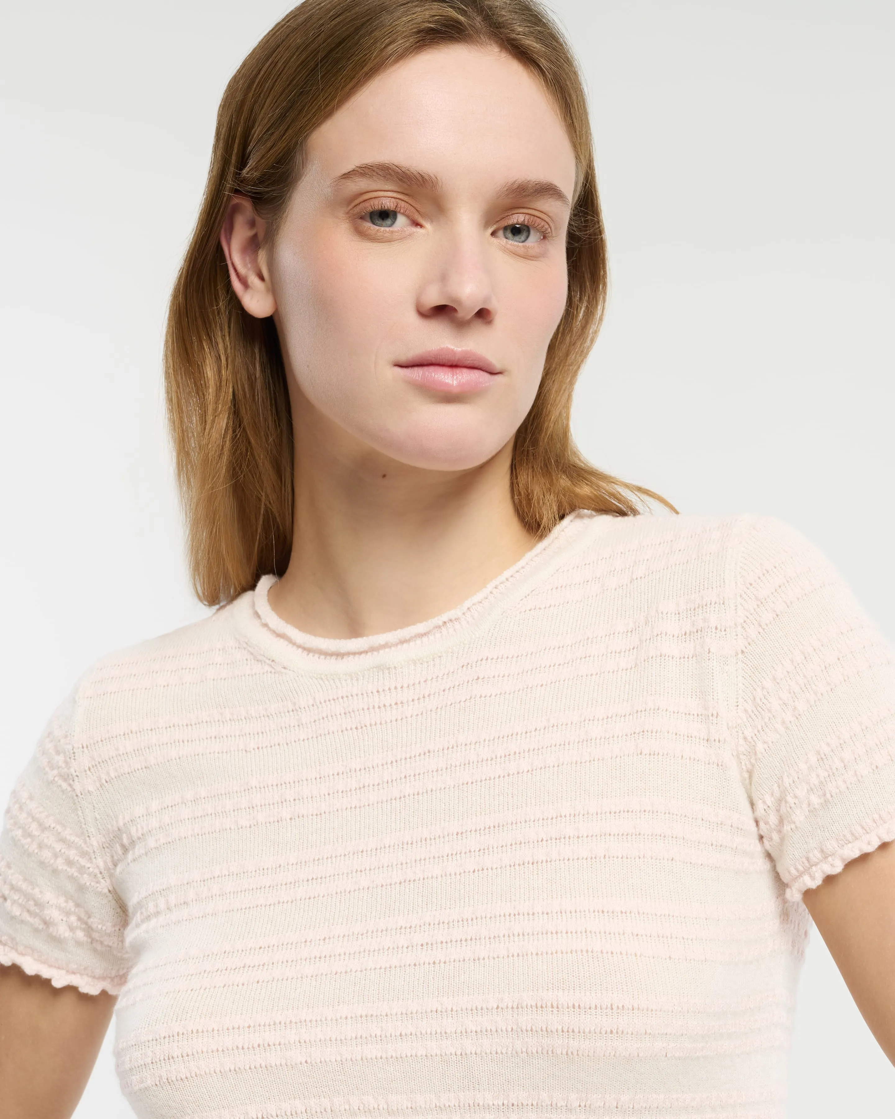 Top rayé en maille gaufrée sold by Barrie product image thumbnail 2