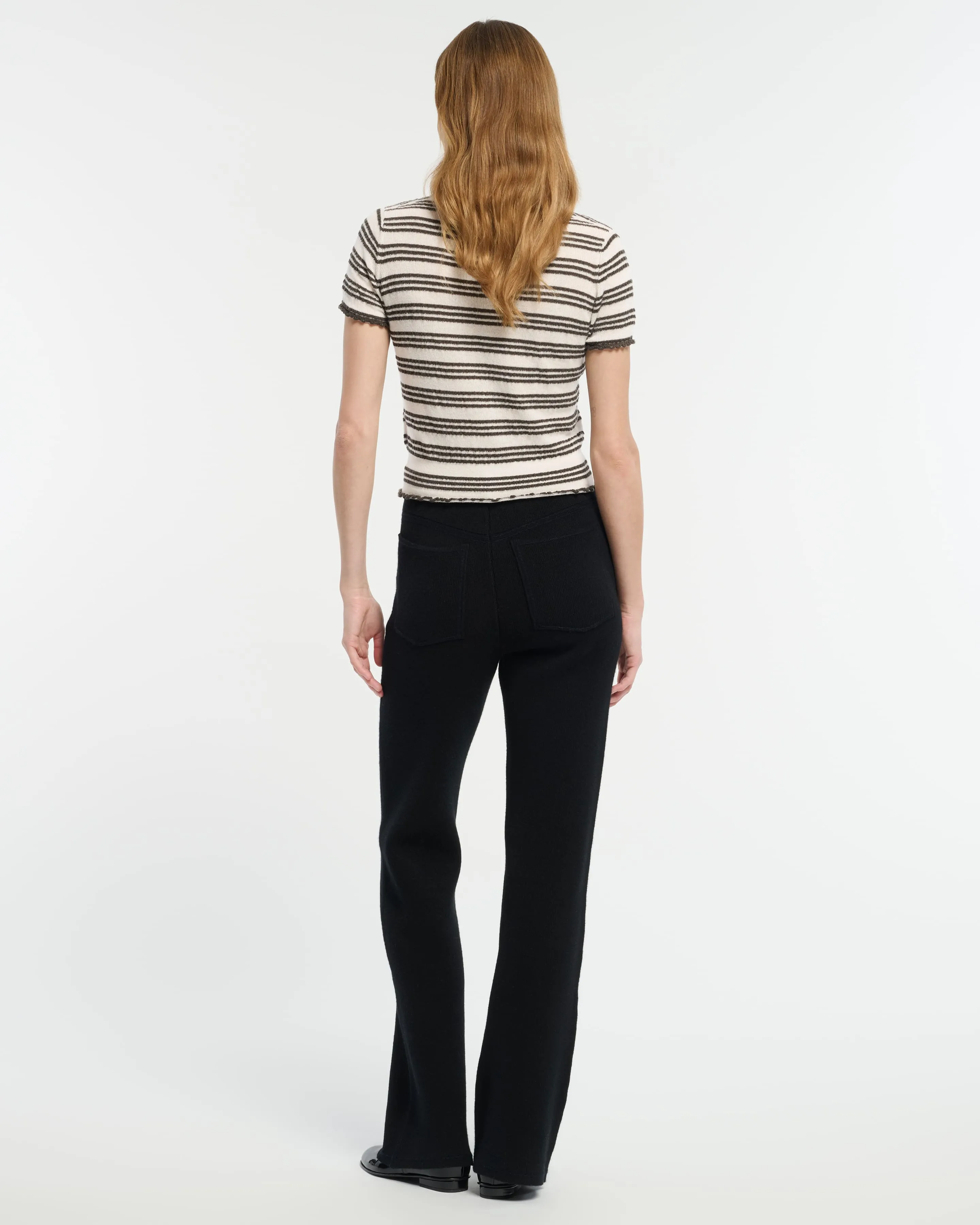 Top rayé en maille gaufrée sold by Barrie product image thumbnail 5