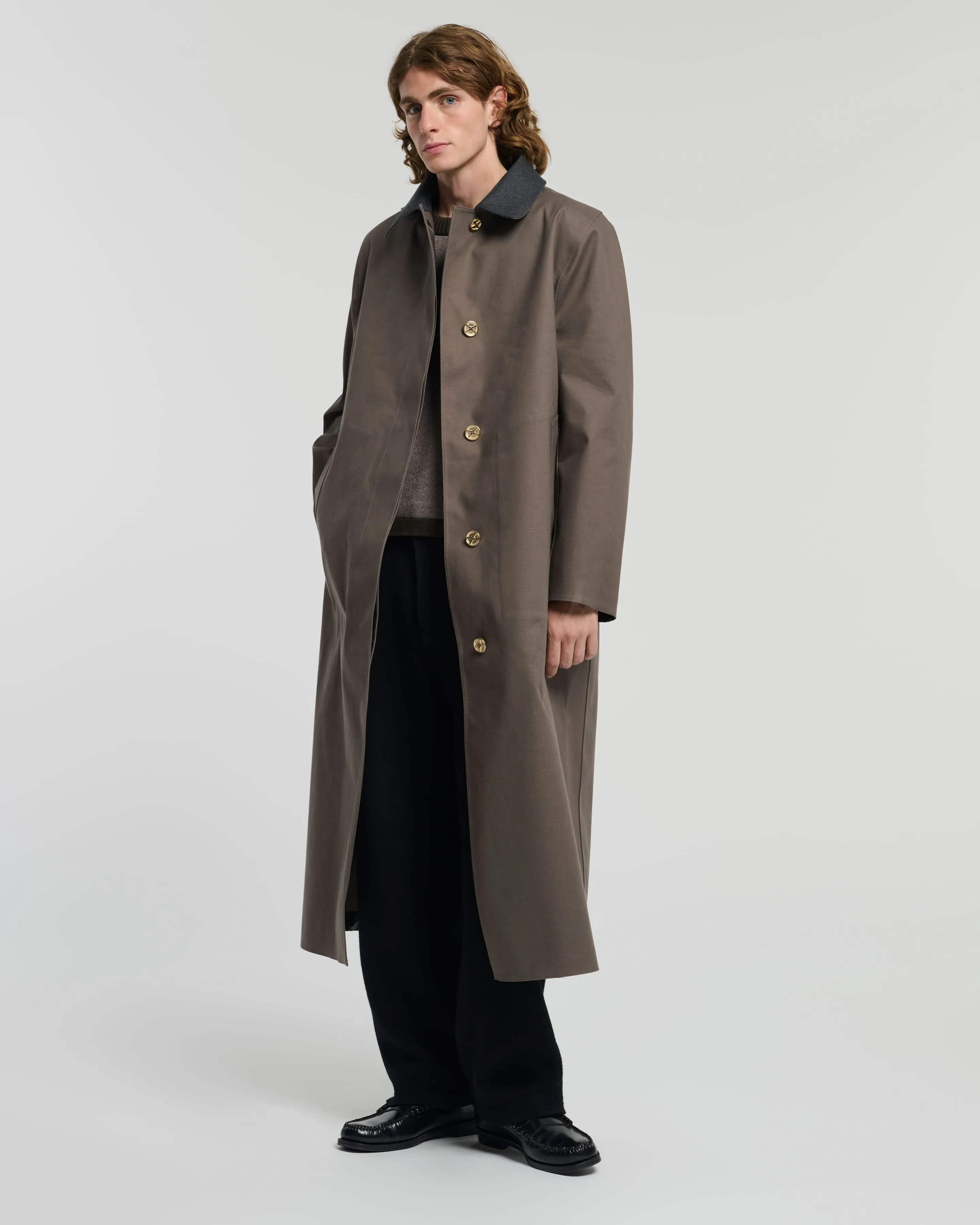 Manteau long imperméable sold by Barrie product image thumbnail 5