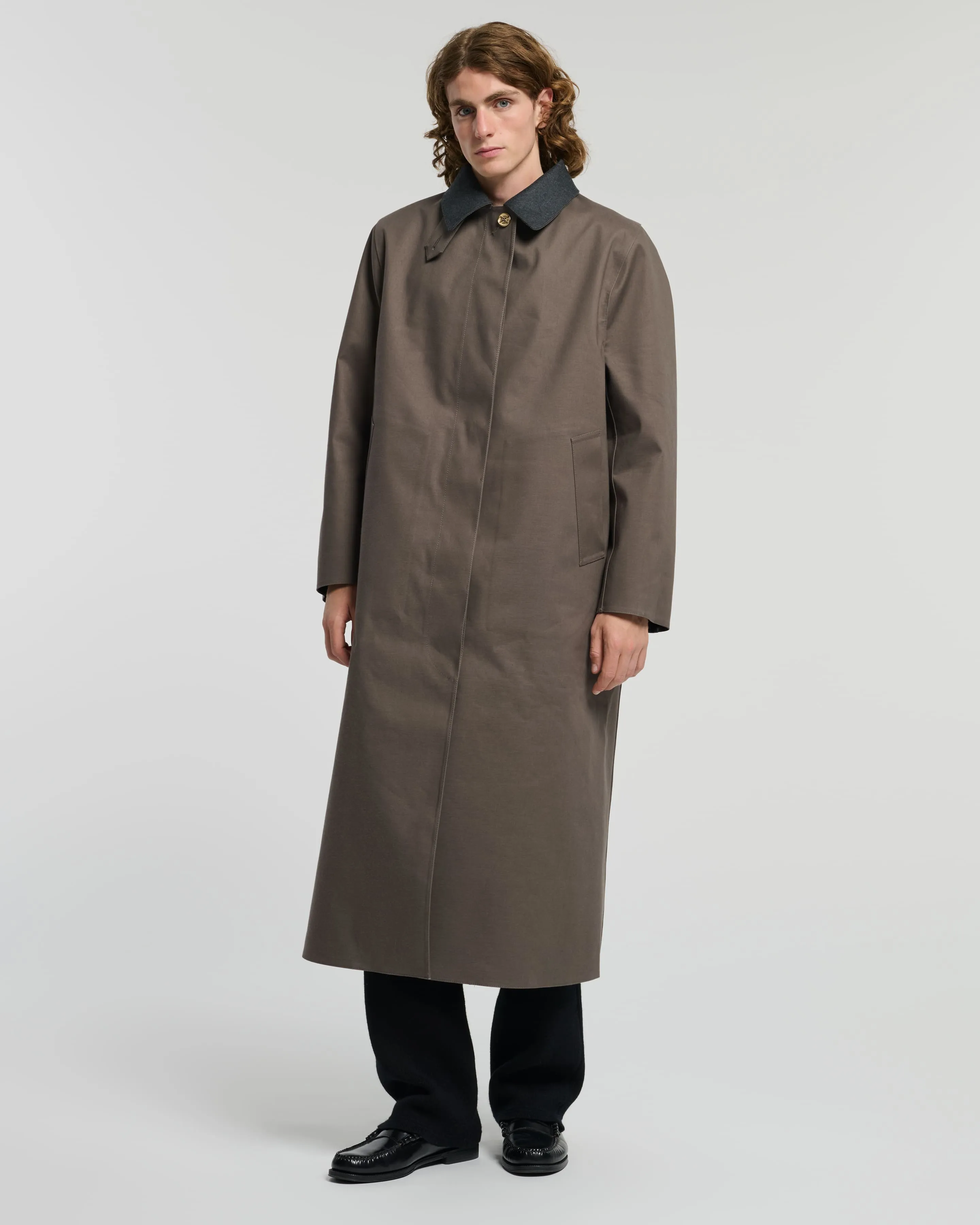 Manteau long imperméable sold by Barrie product image thumbnail 4