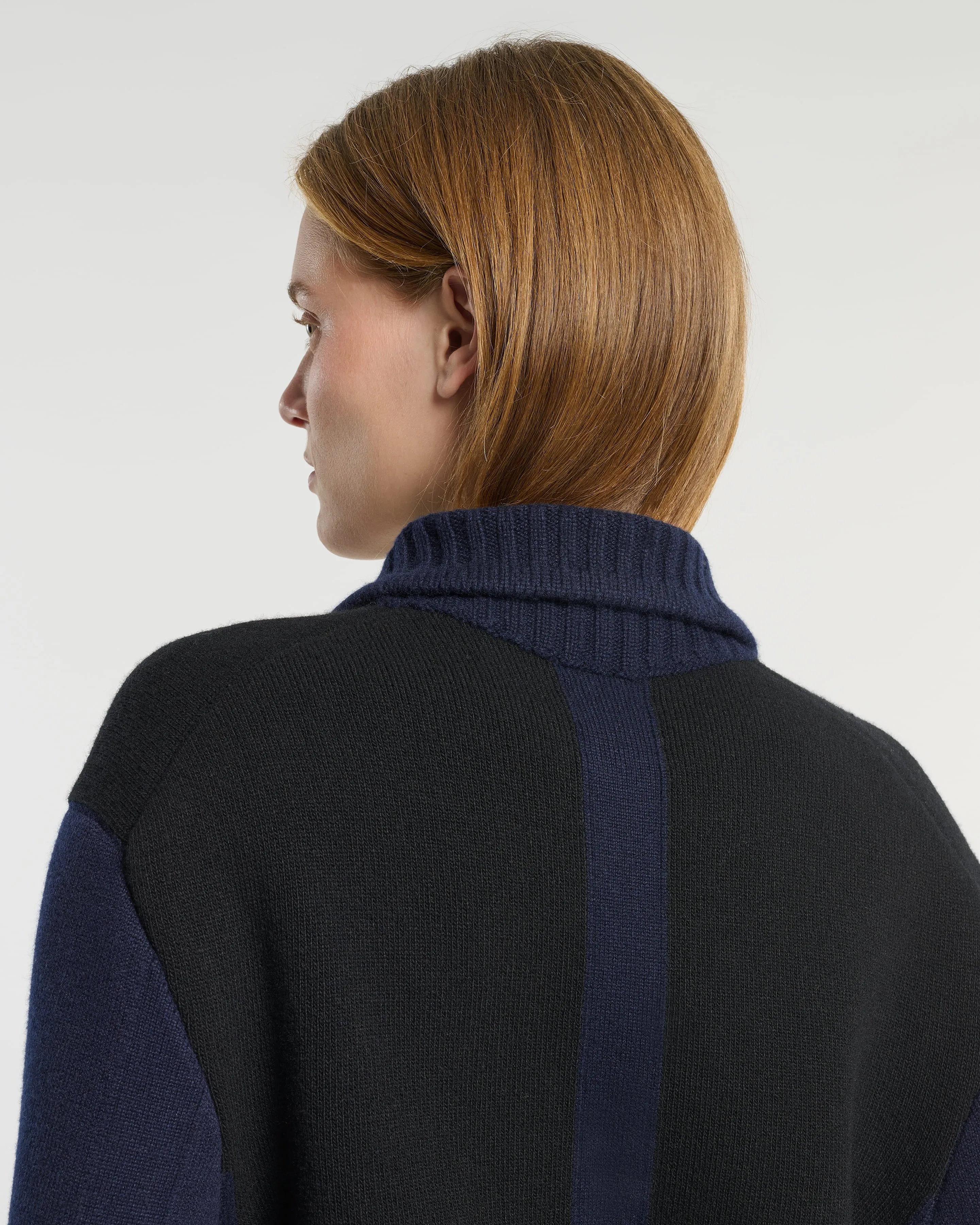 Veste trompe-l'œil en cachemire et laine sold by Barrie product image thumbnail 5