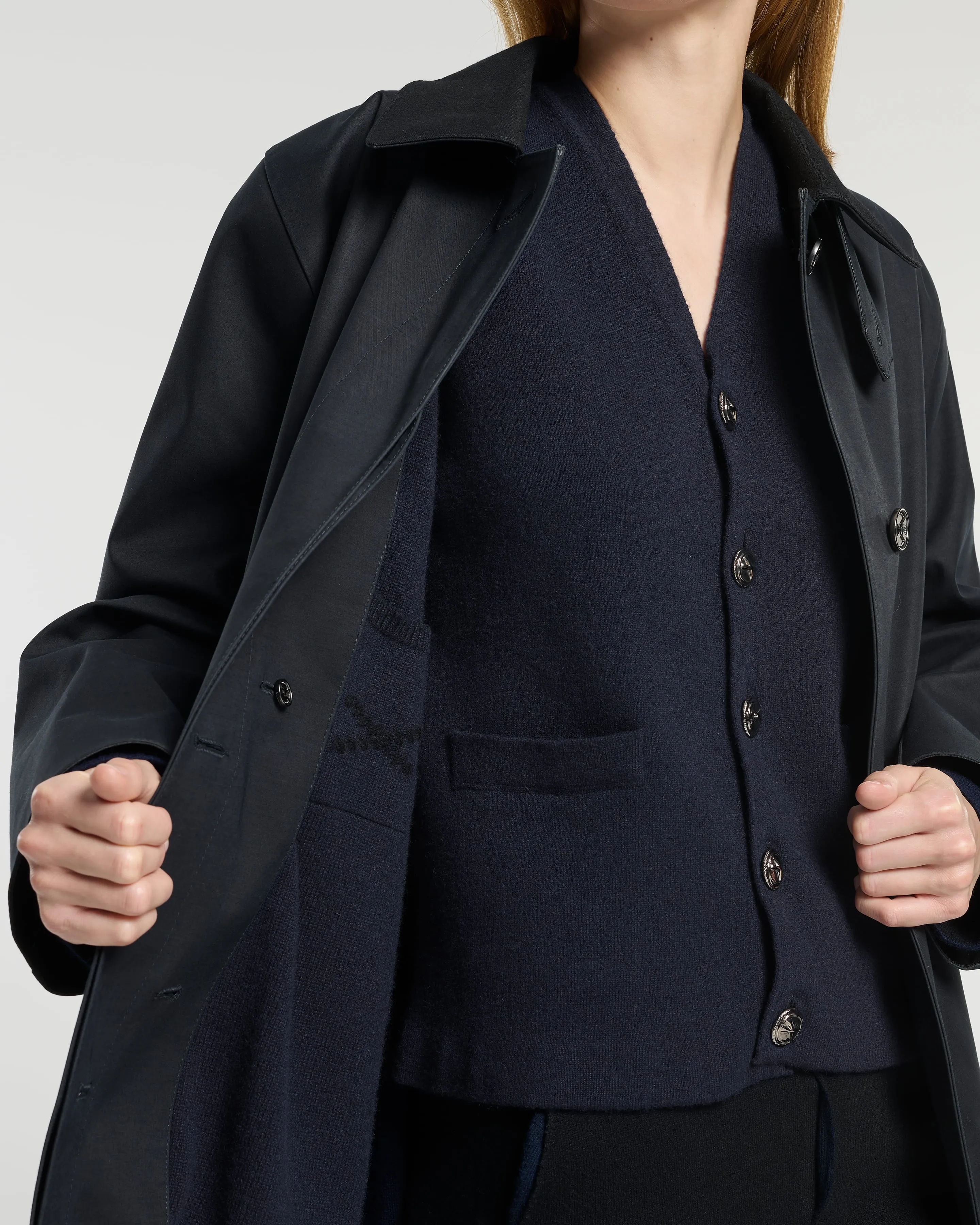 Manteau long imperméable sold by Barrie product image thumbnail 3