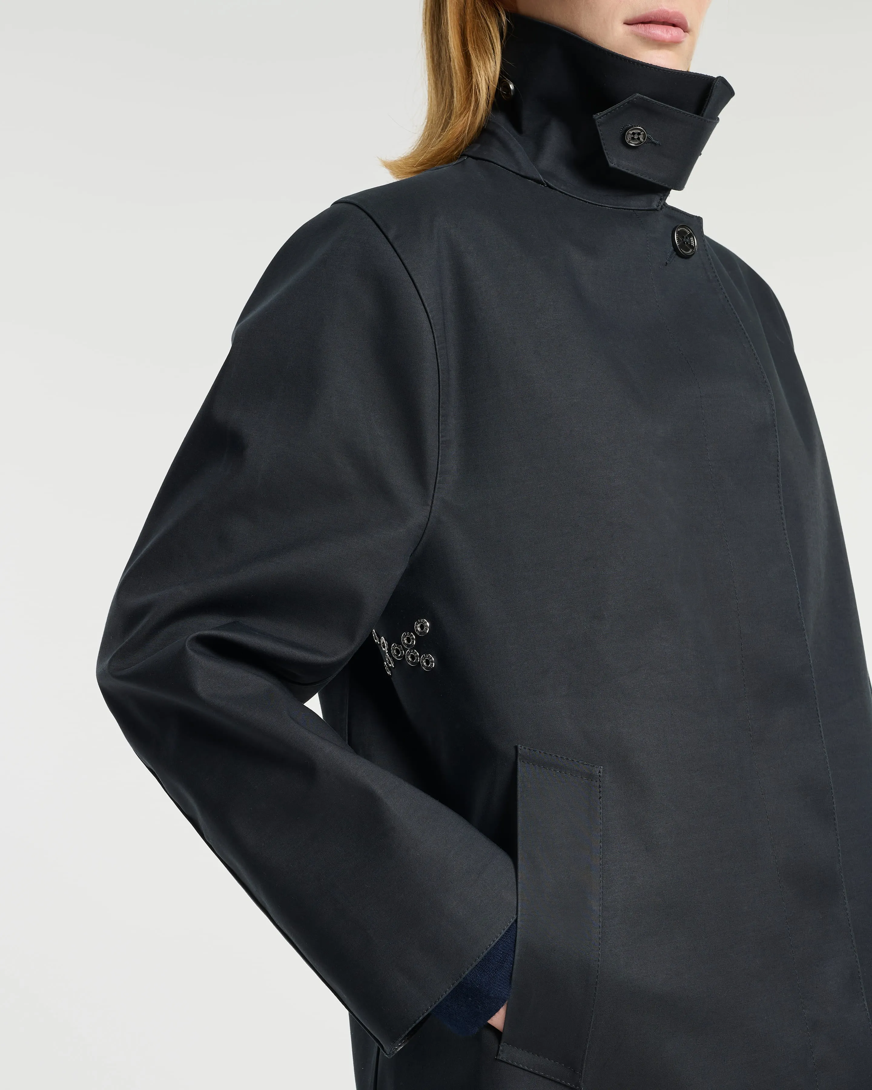 Manteau long imperméable sold by Barrie product image thumbnail 2