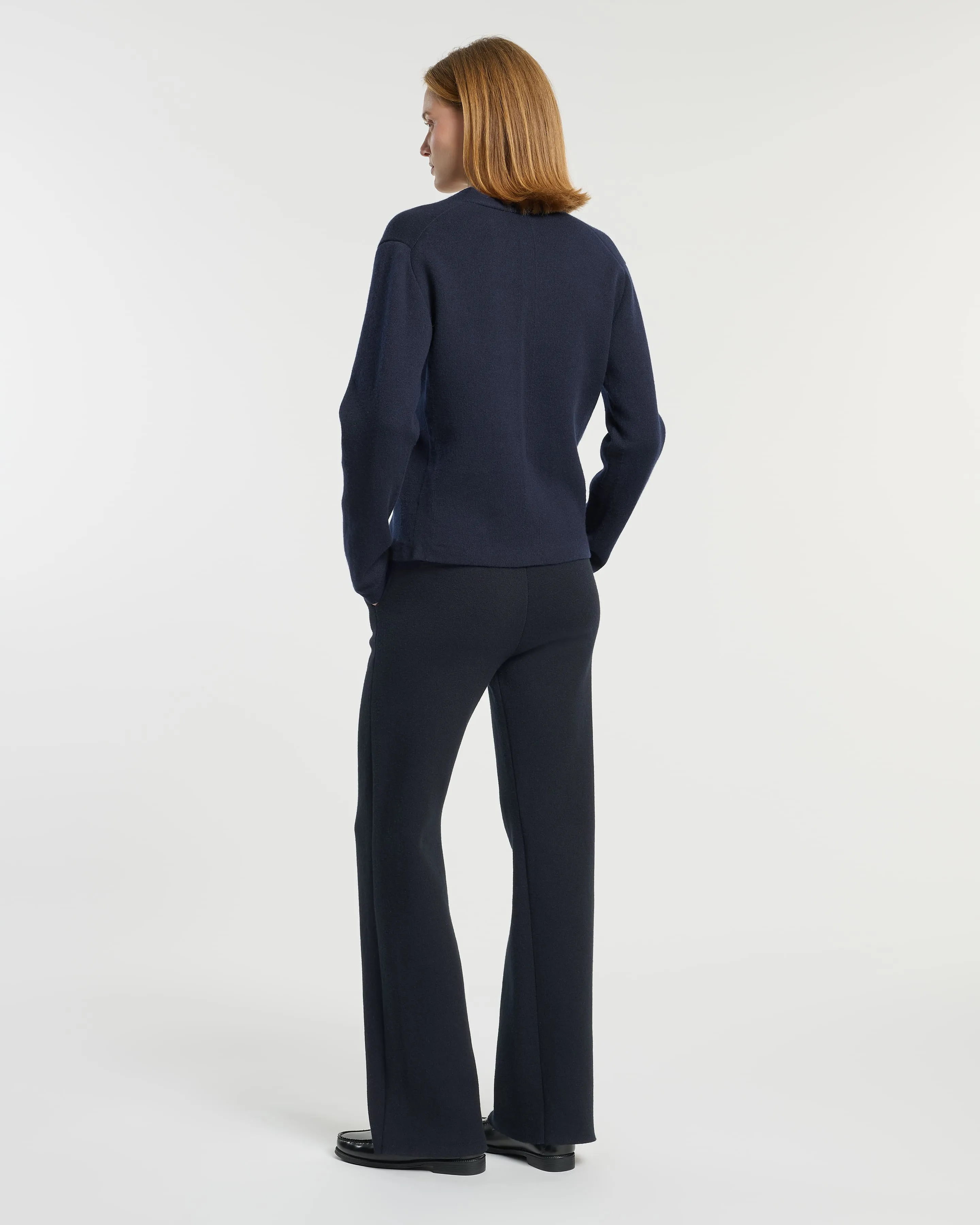 Cardigan col V en cachemire et laine sold by Barrie product image thumbnail 5