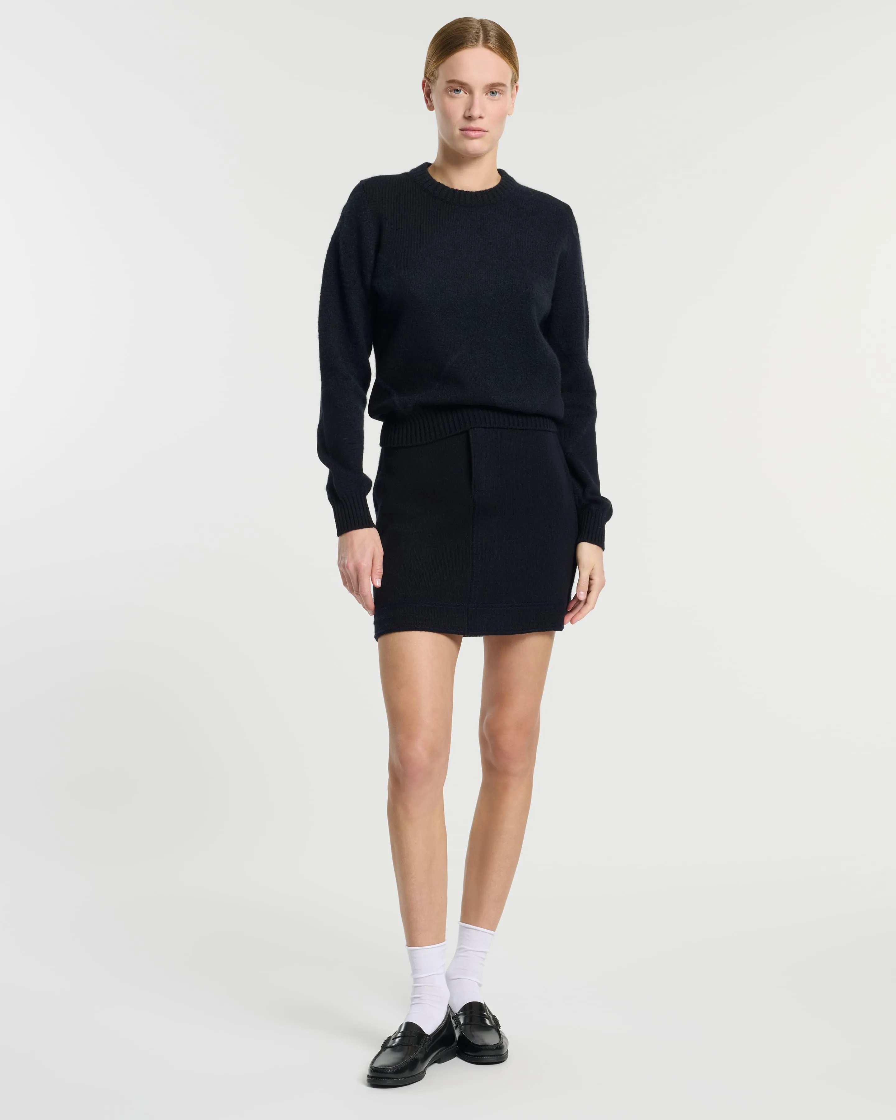 Pull en cachemire à motif argyle sold by Barrie product image thumbnail 4