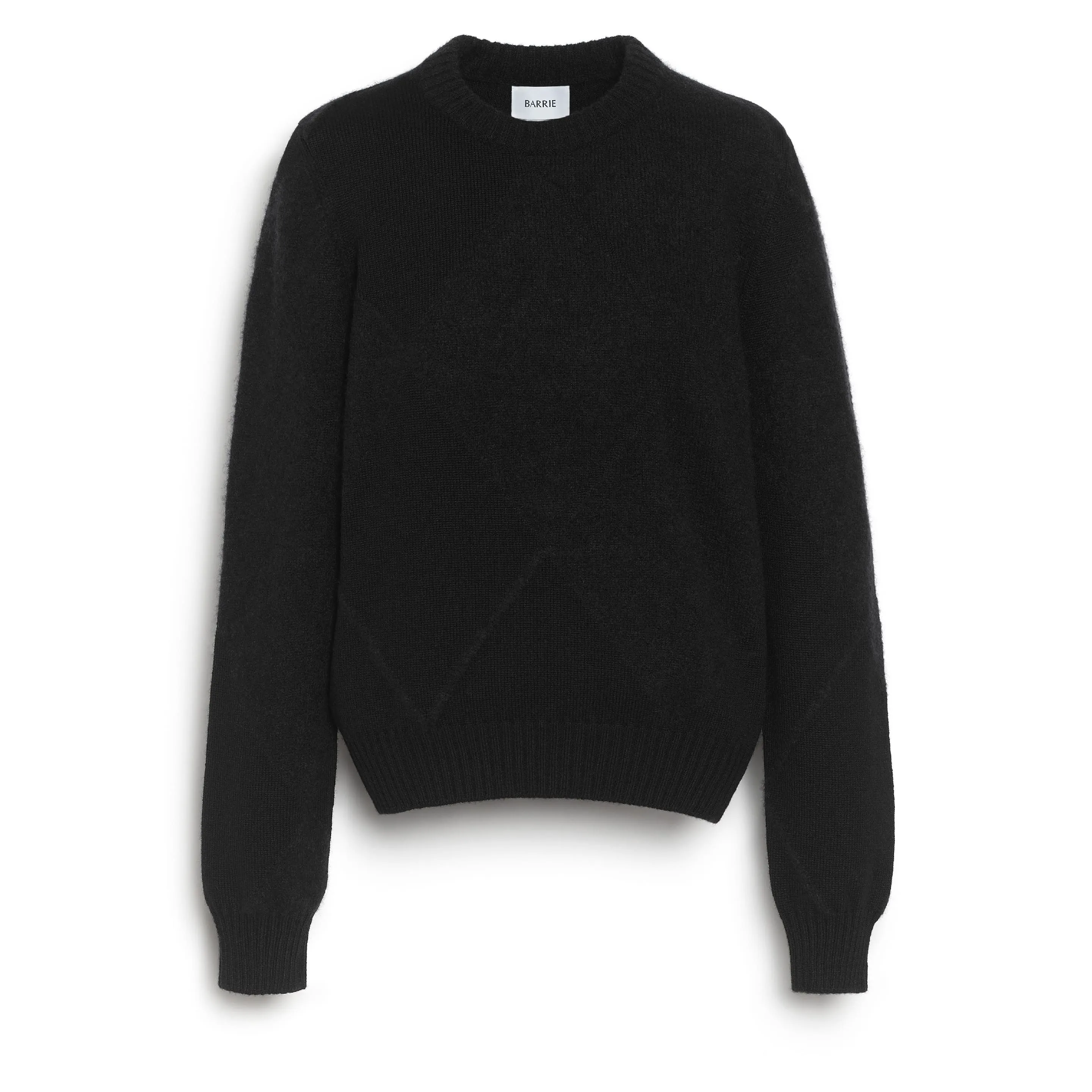 Pull en cachemire à motif argyle sold by Barrie