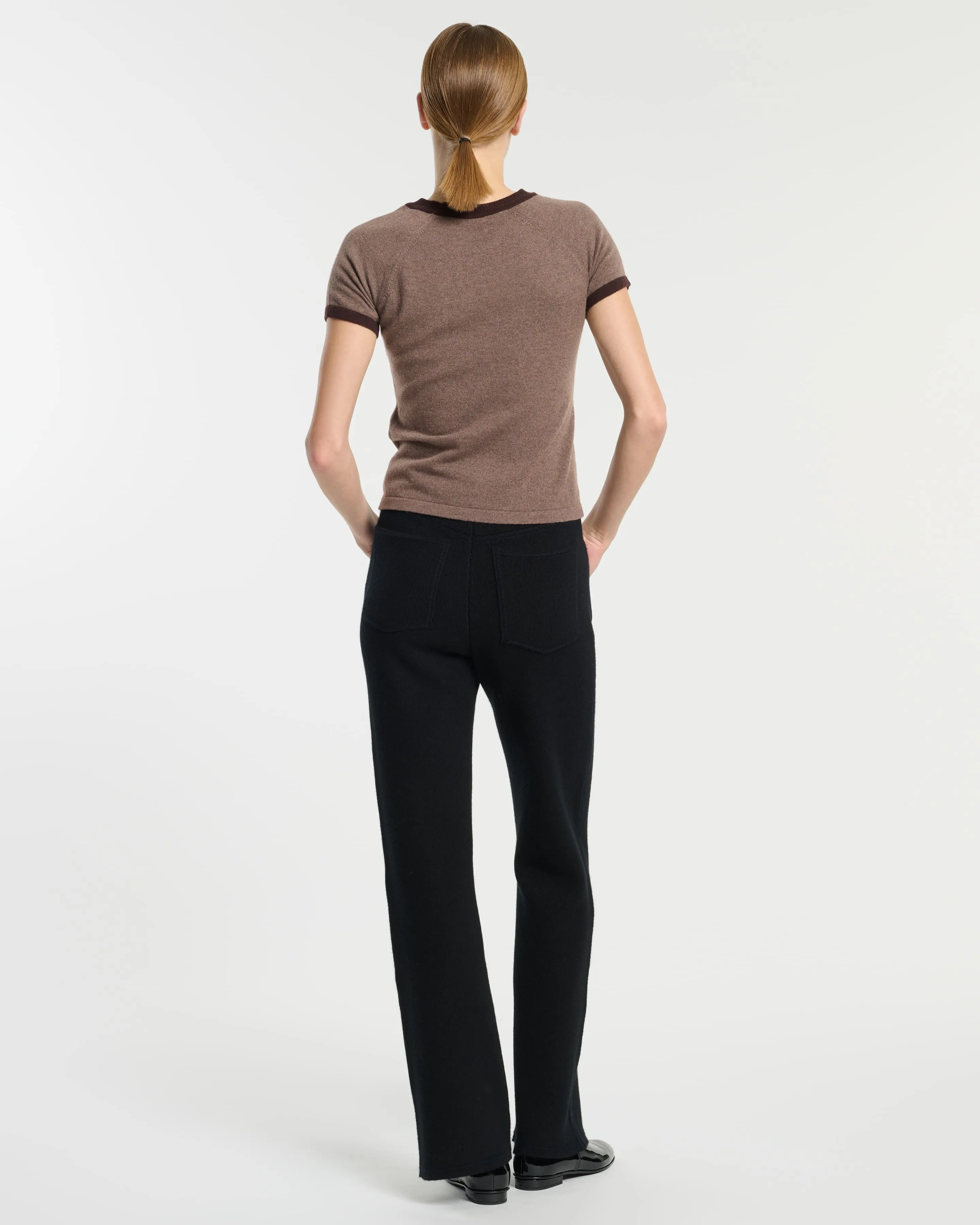 Top en cachemire logo B sold by Barrie product image thumbnail 5