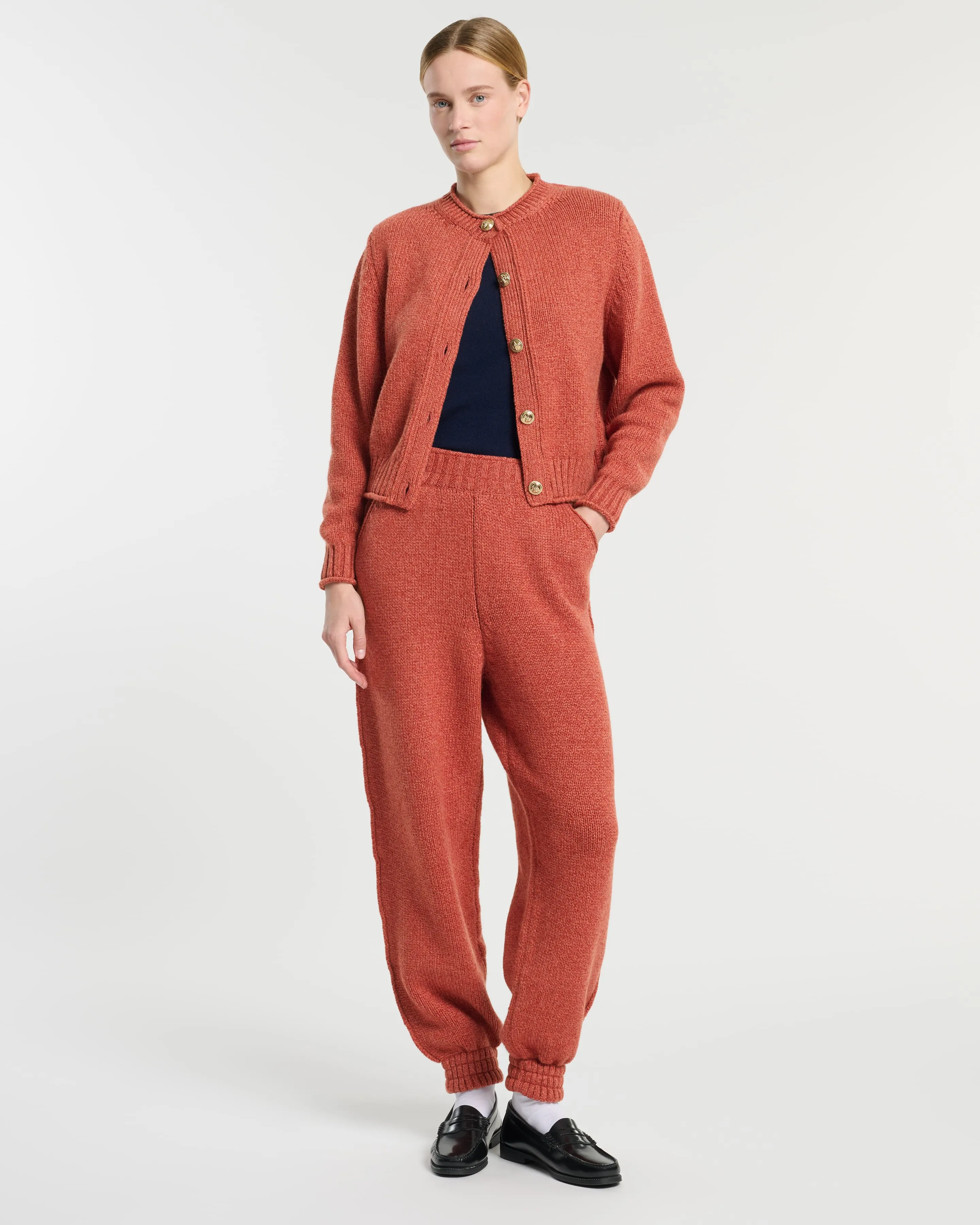 Pantalon épais en cachemire sold by Barrie product image thumbnail 4