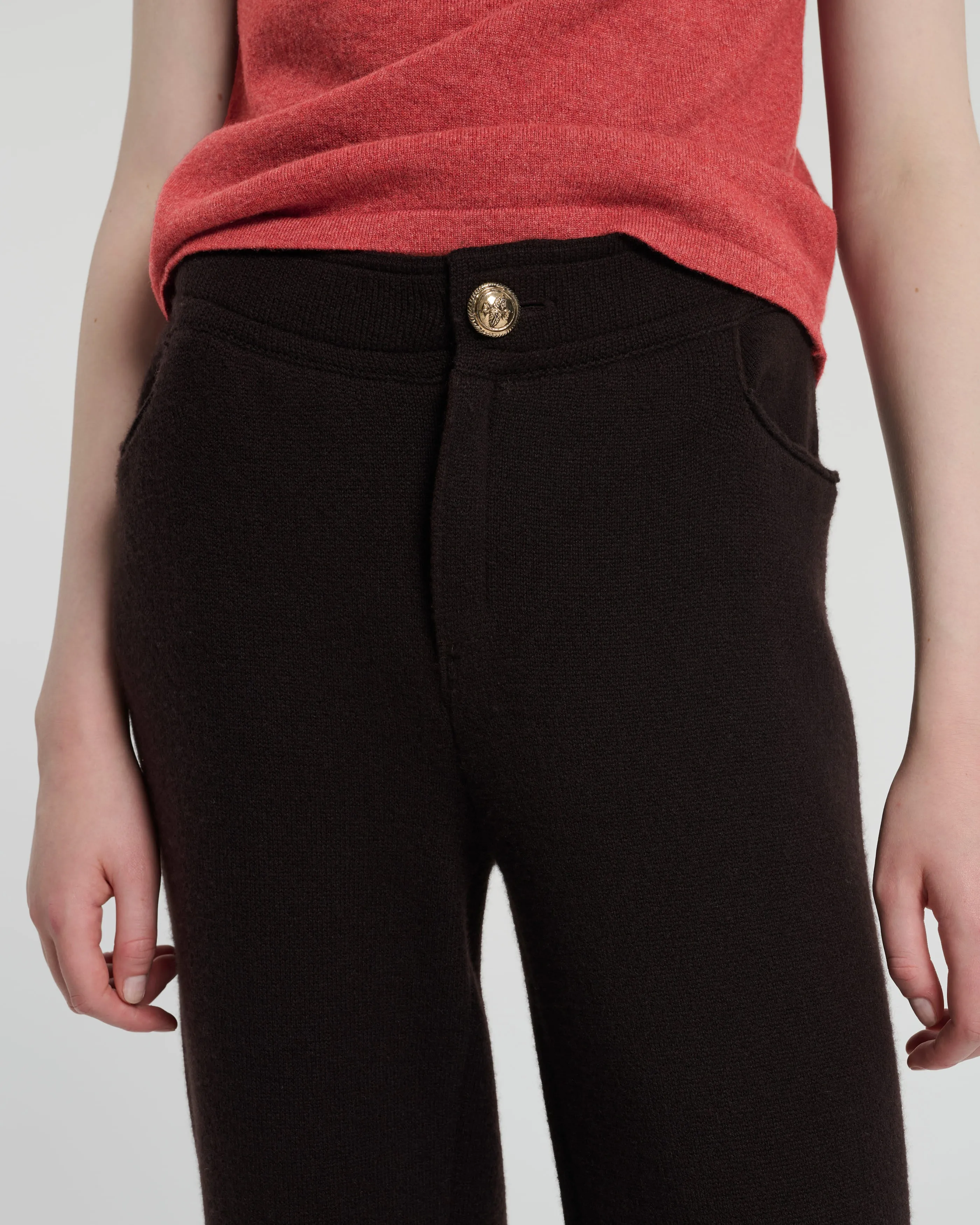 Pantalon épais en cachemire sold by Barrie product image thumbnail 2