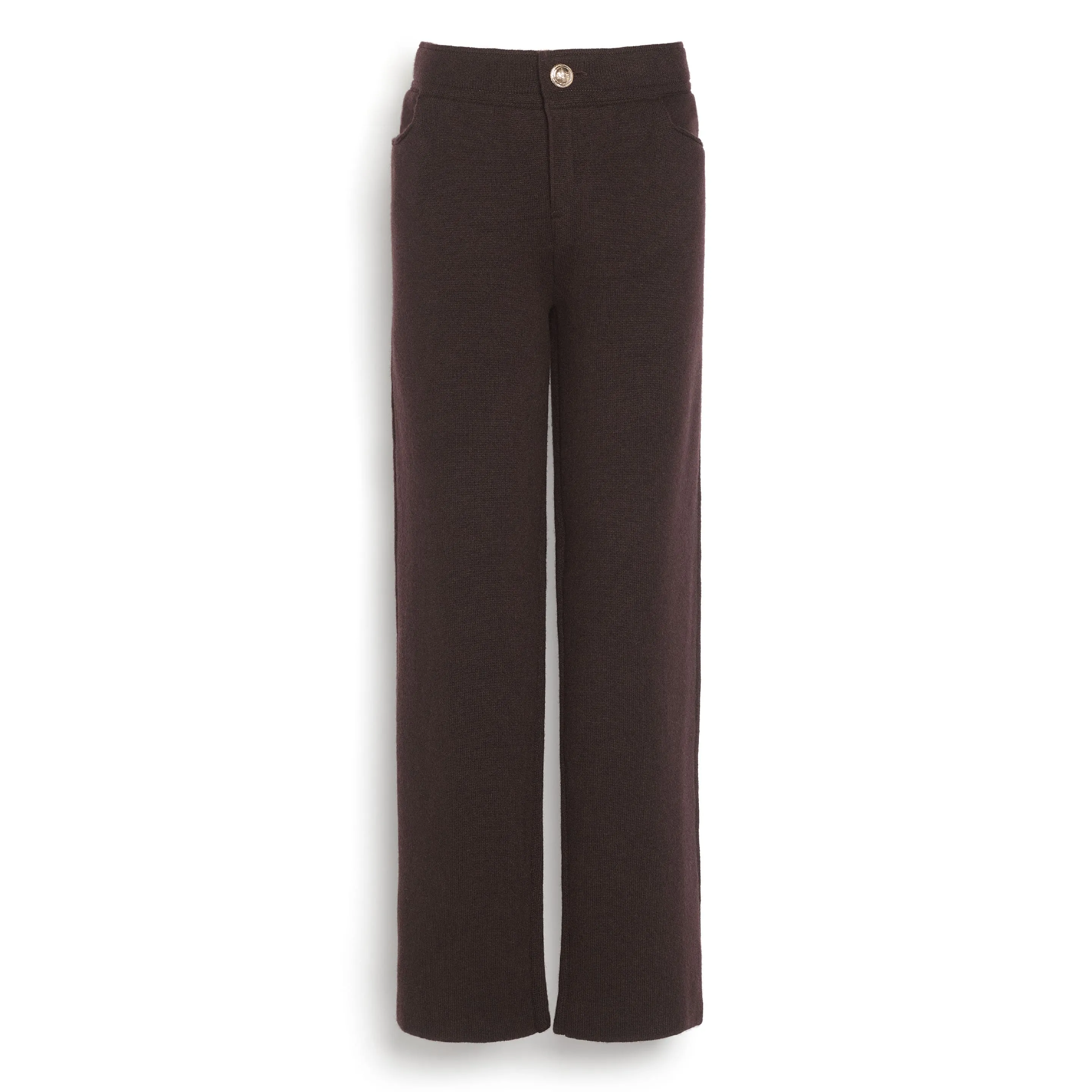 Pantalon épais en cachemire sold by Barrie
