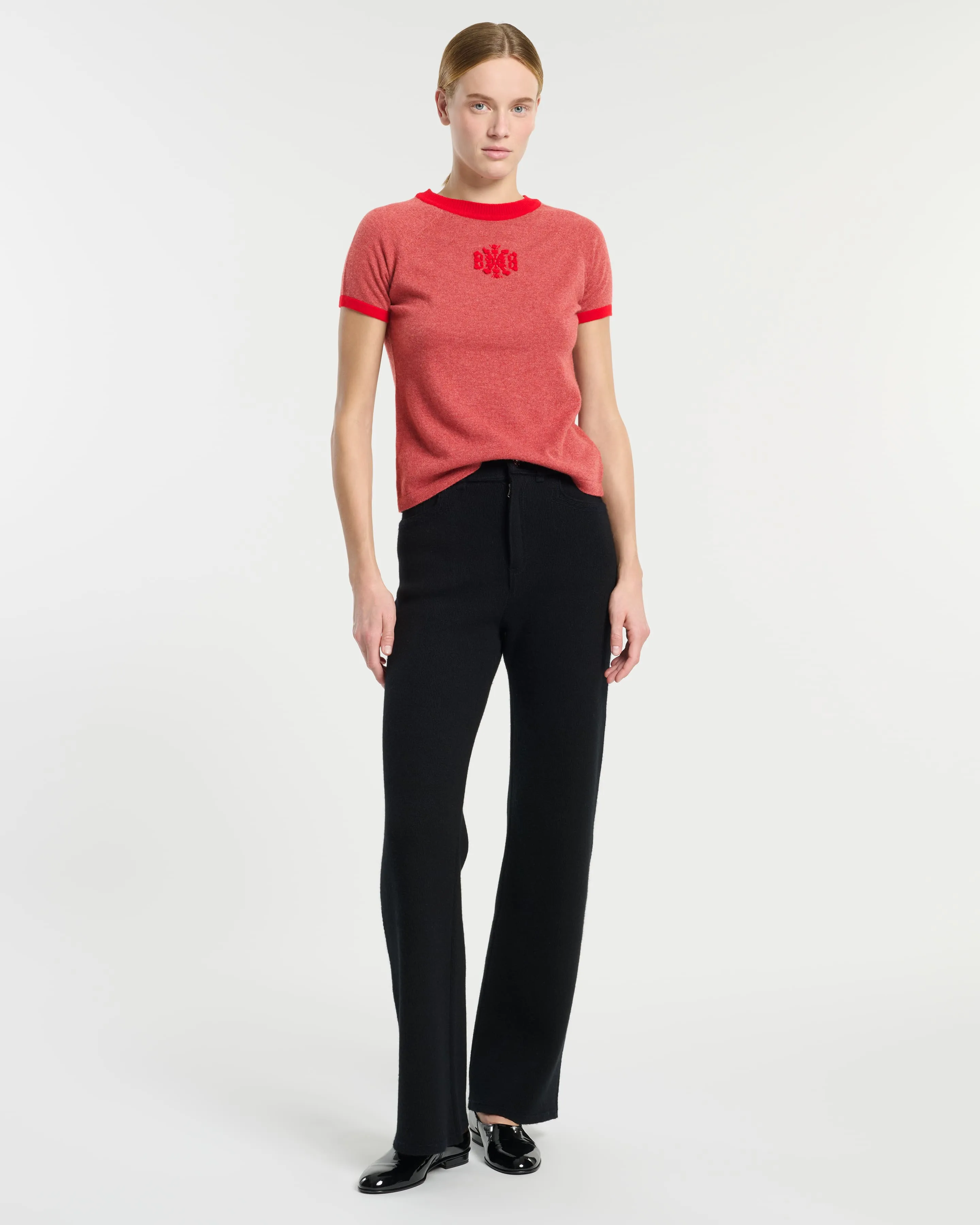 Top en cachemire logo B sold by Barrie product image thumbnail 4