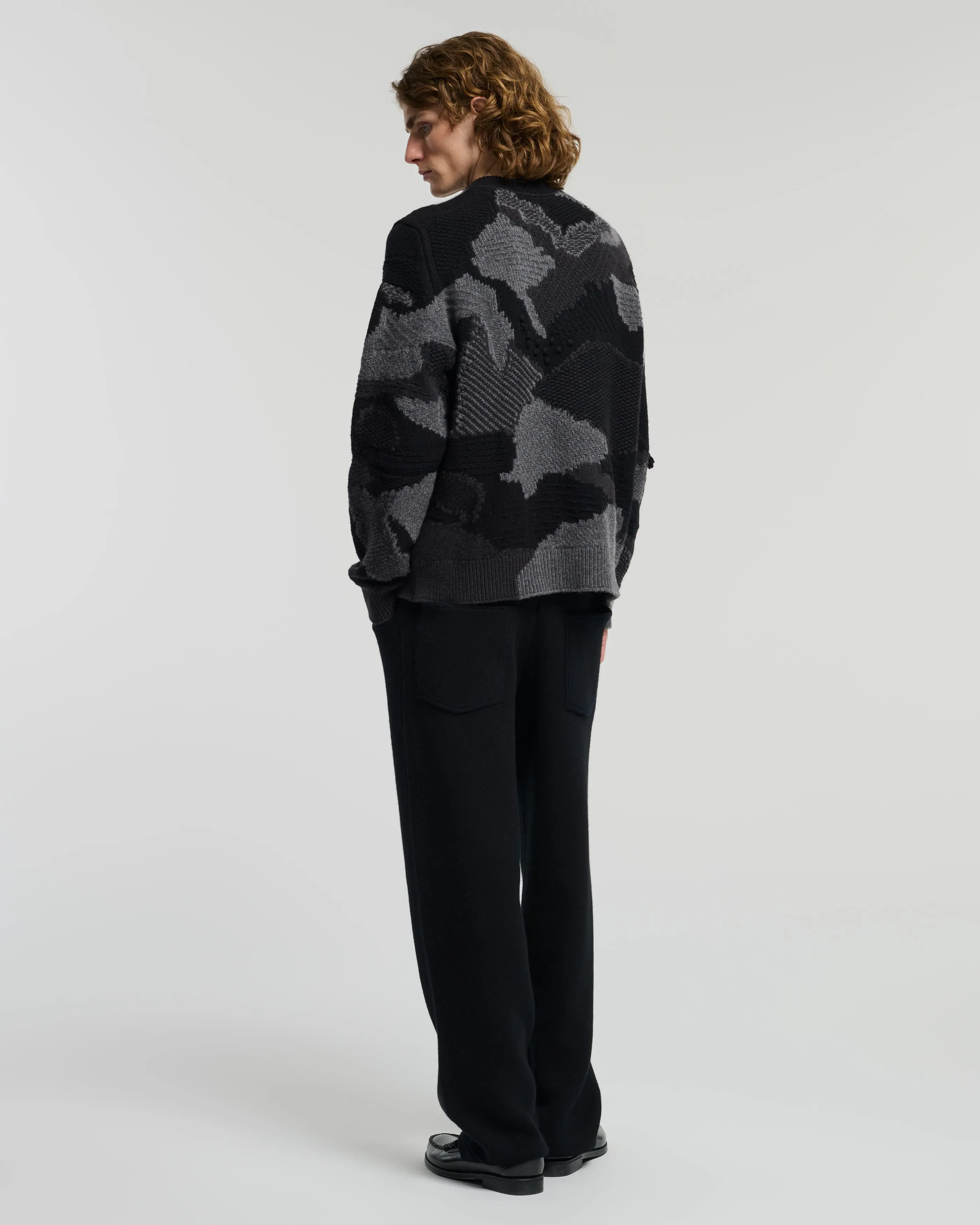 Pull en cachemire à motif paysage sold by Barrie product image thumbnail 5