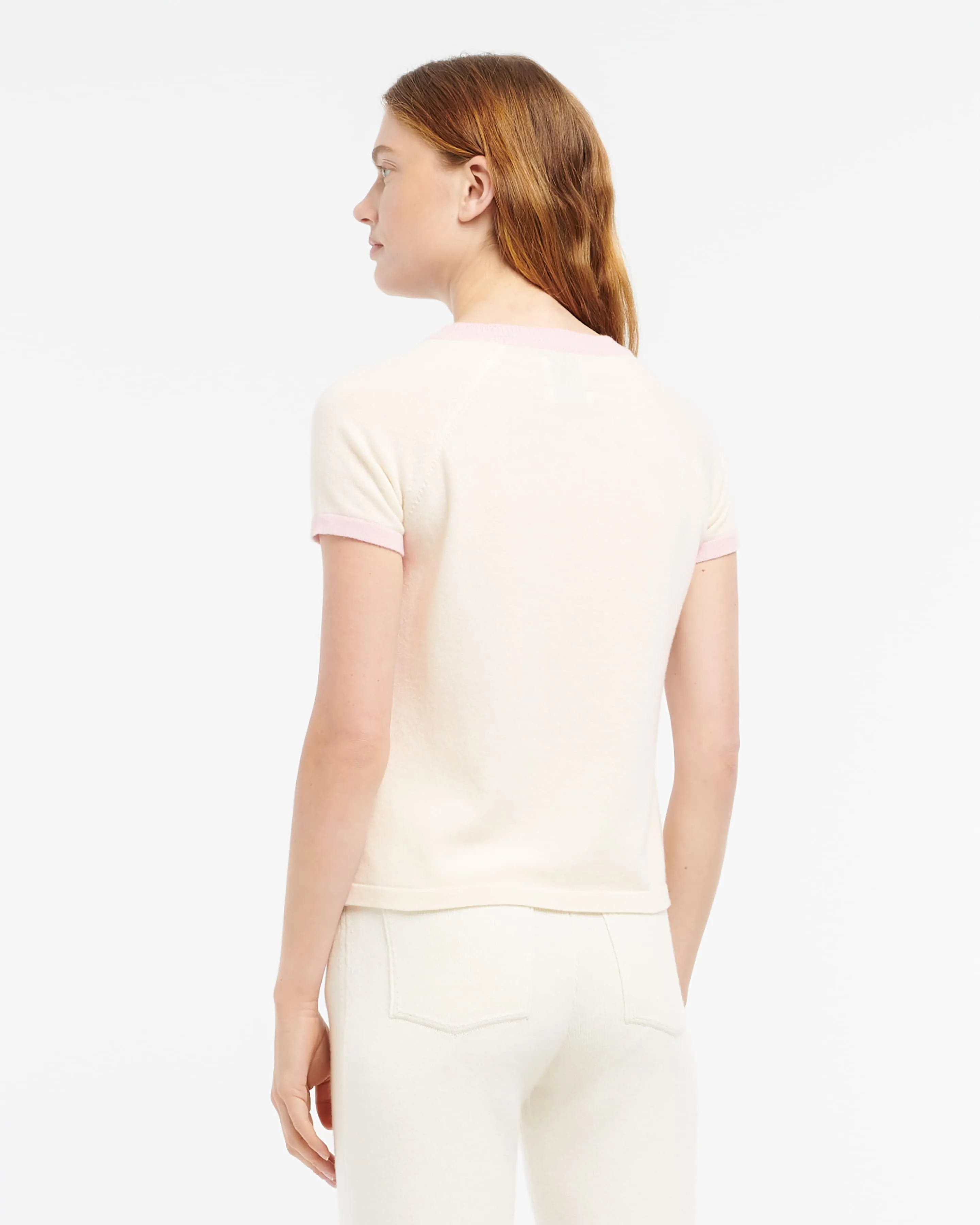 Top en cachemire logo B sold by Barrie product image thumbnail 5