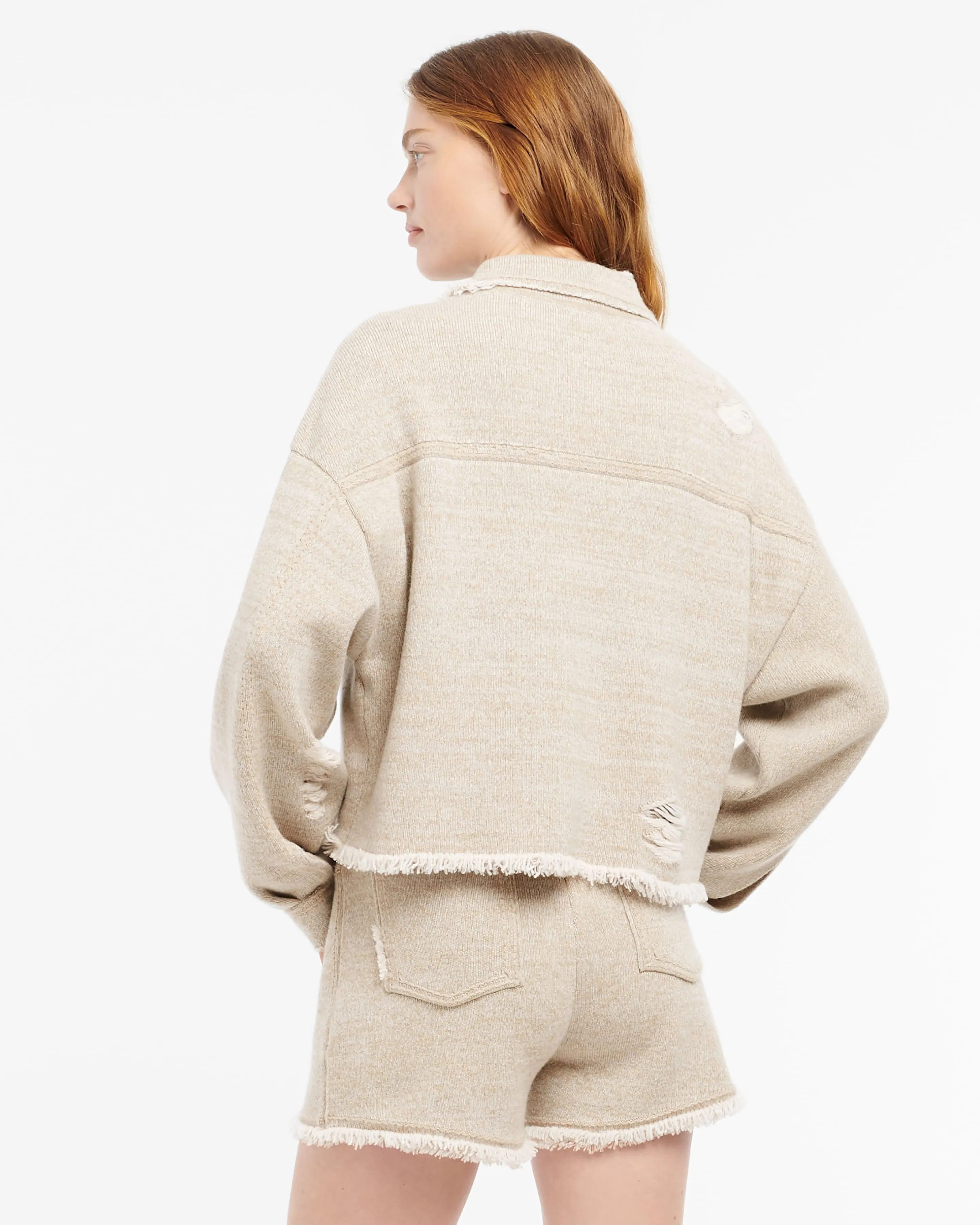 Short Denim à franges sold by Barrie product image thumbnail 5