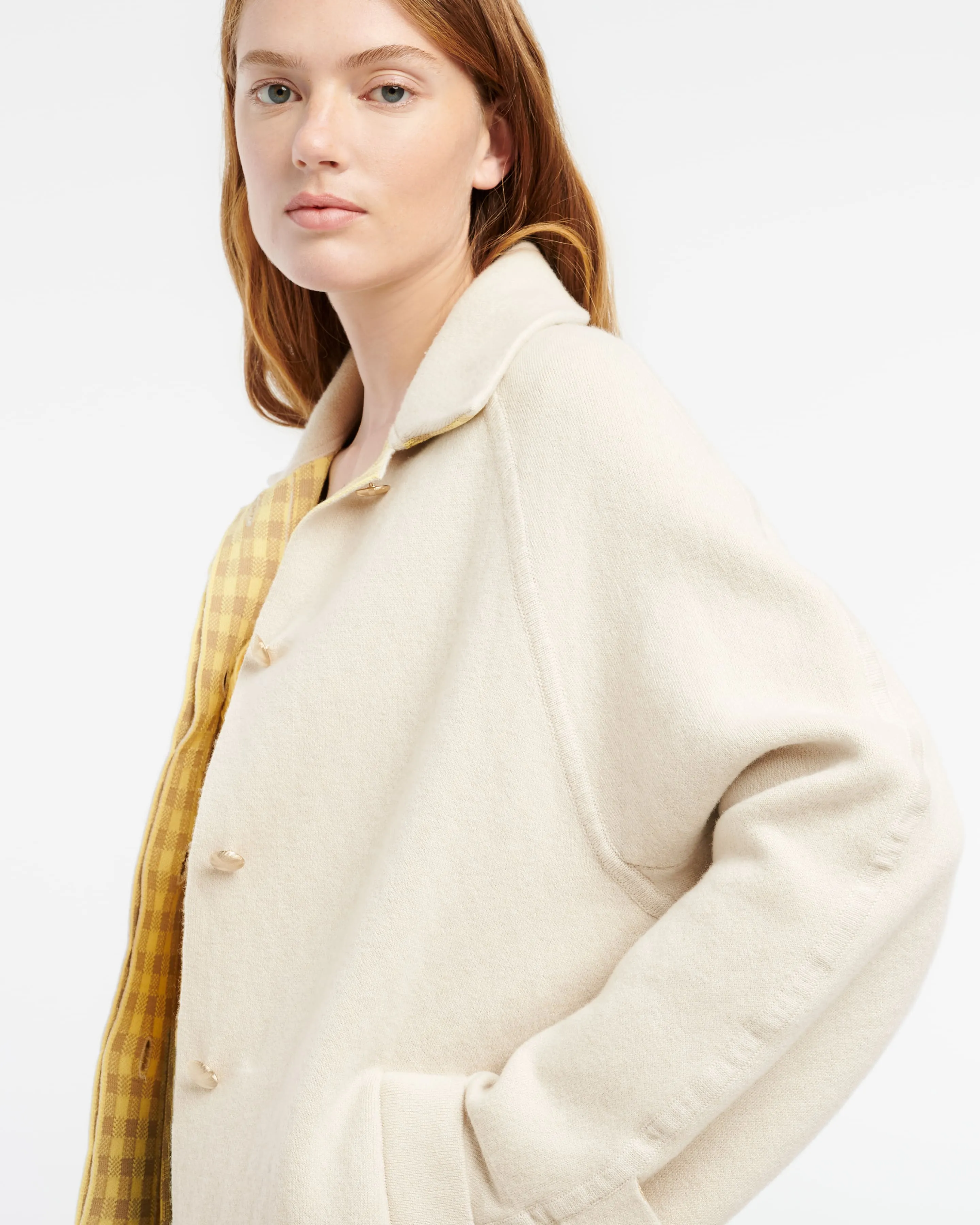 Manteau en cachemire et coton sold by Barrie product image thumbnail 2