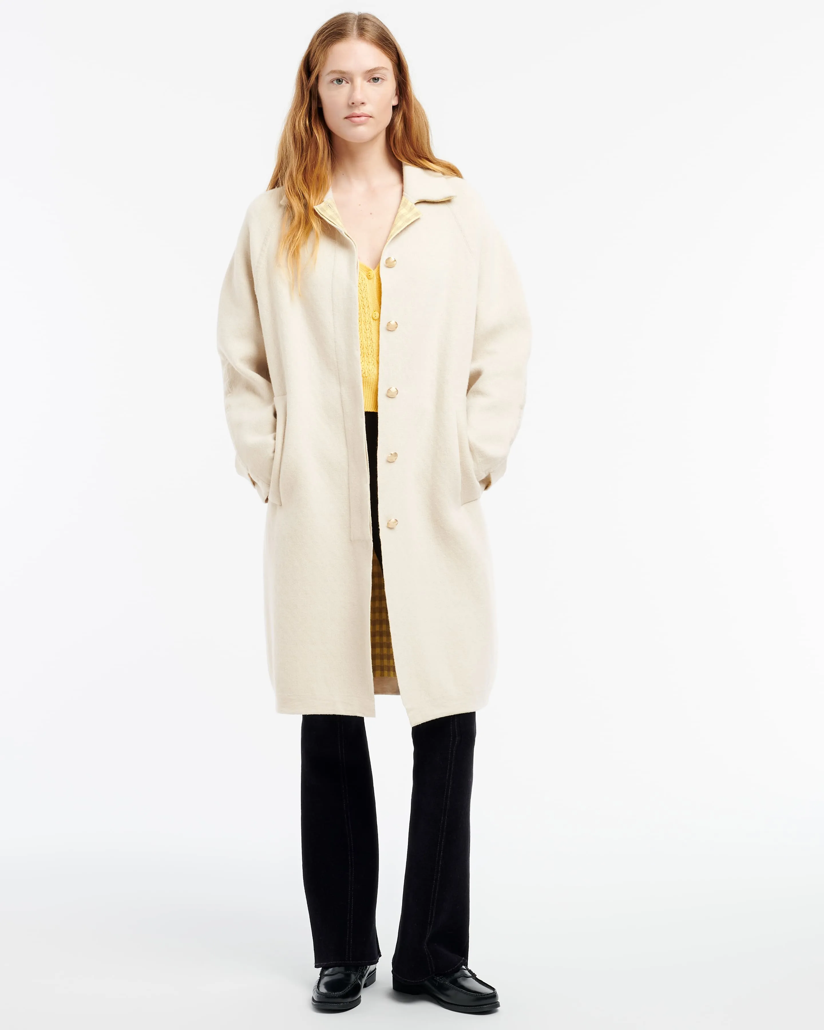 Manteau en cachemire et coton sold by Barrie product image thumbnail 4