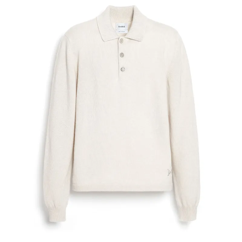 Pull B Label à col polo en cachemire sold by Barrie