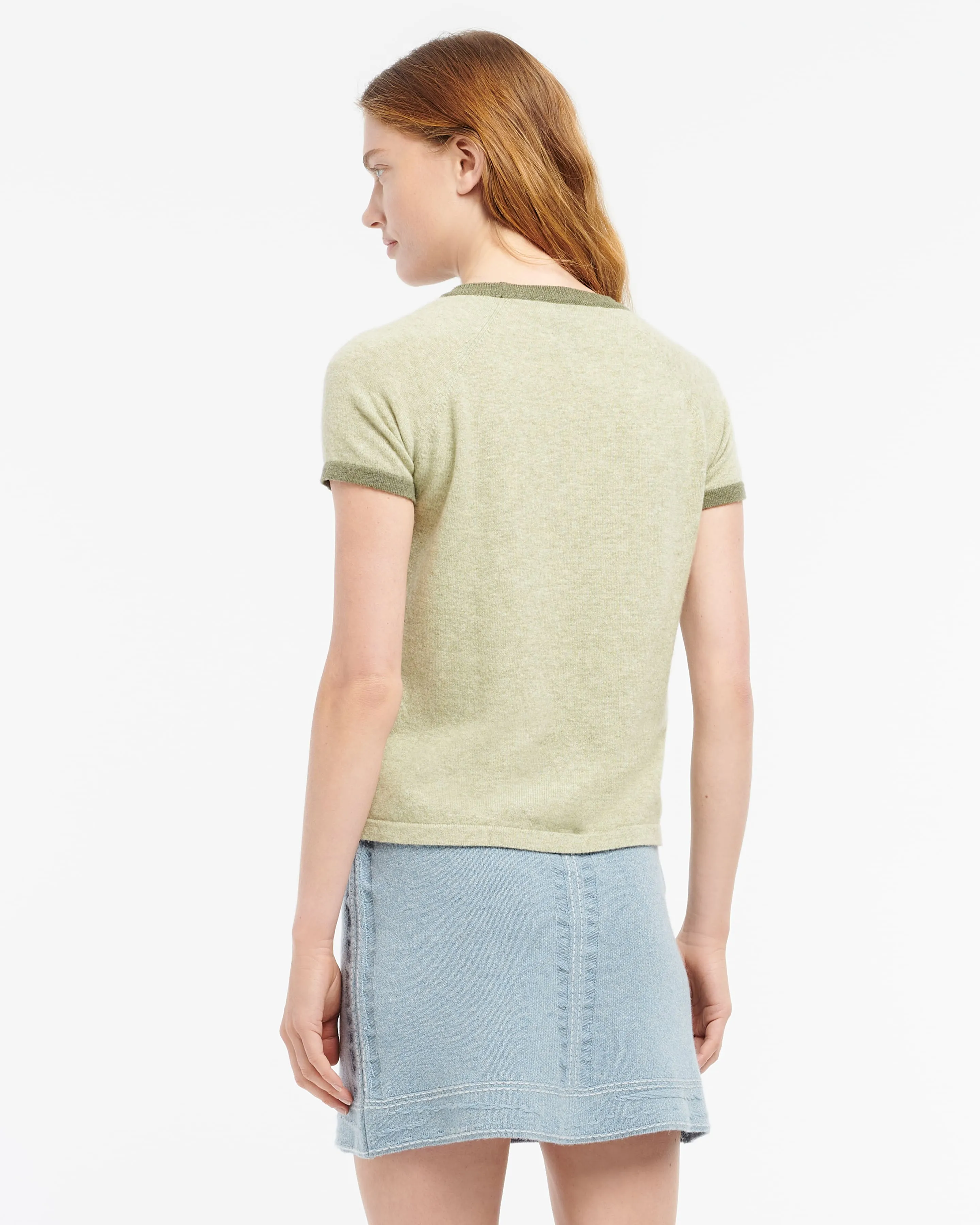 Top en cachemire chiné logo B sold by Barrie product image thumbnail 5