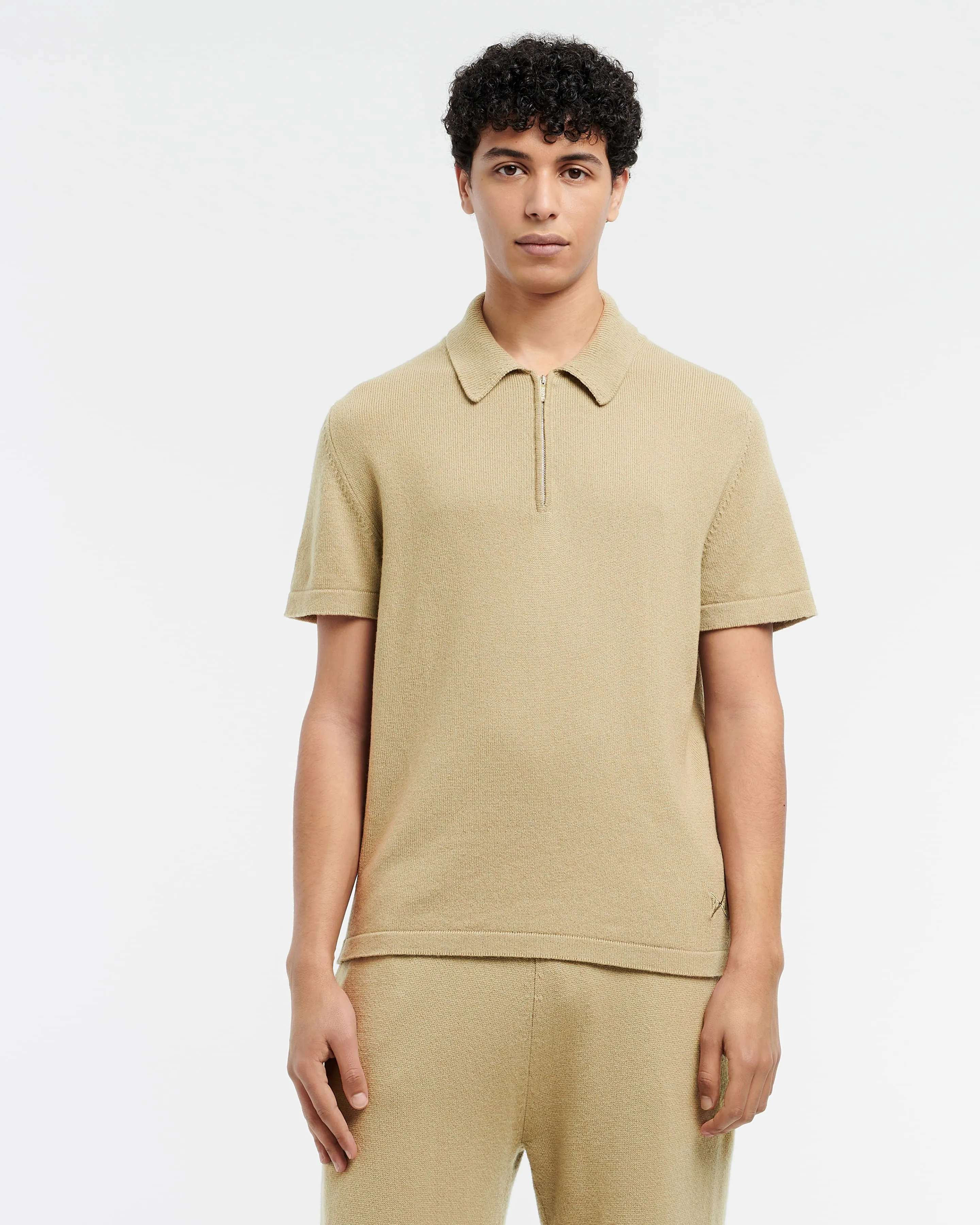 Top B Label à col zippé en cachemire sold by Barrie product image thumbnail 3