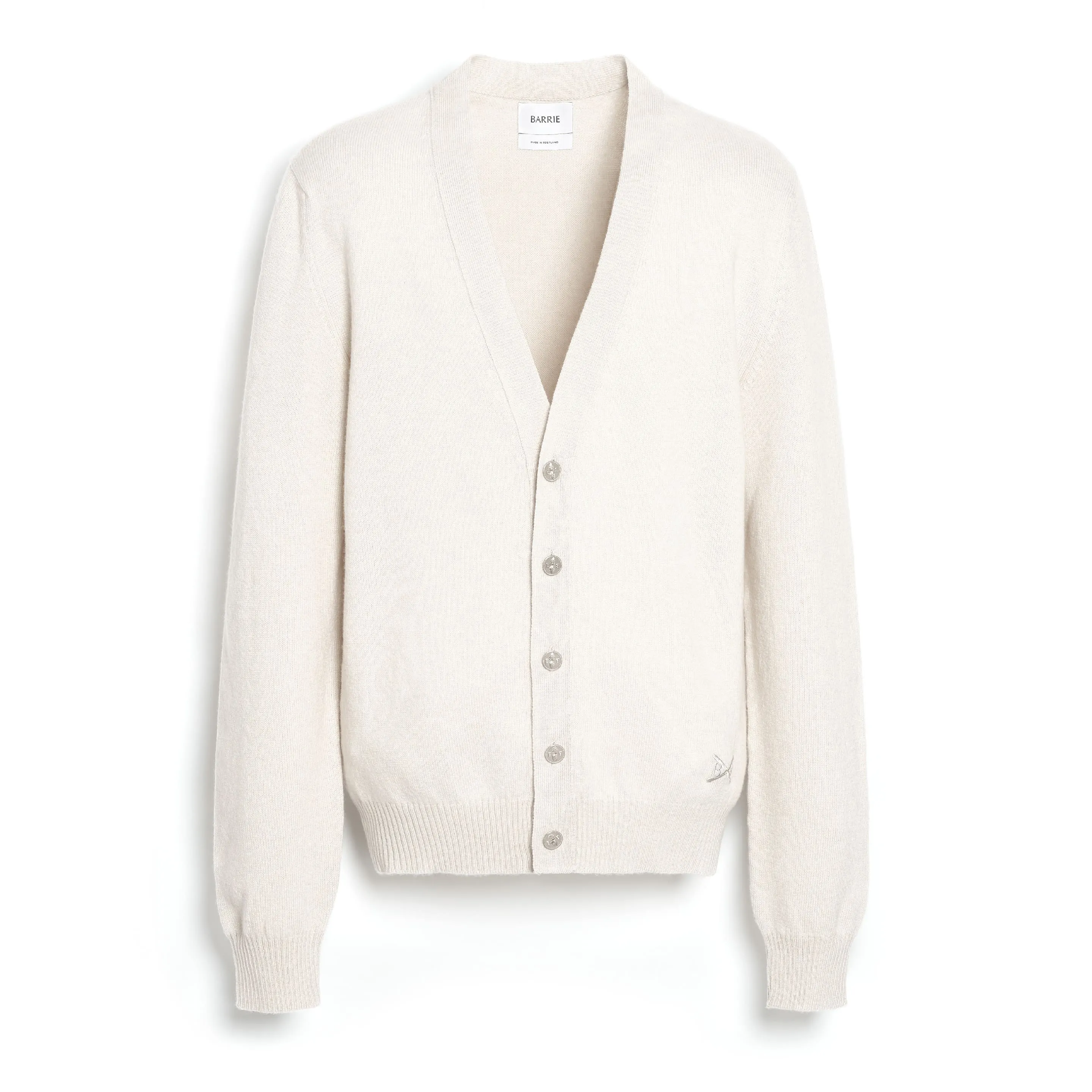 Cardigan B Label en cachemire sold by Barrie