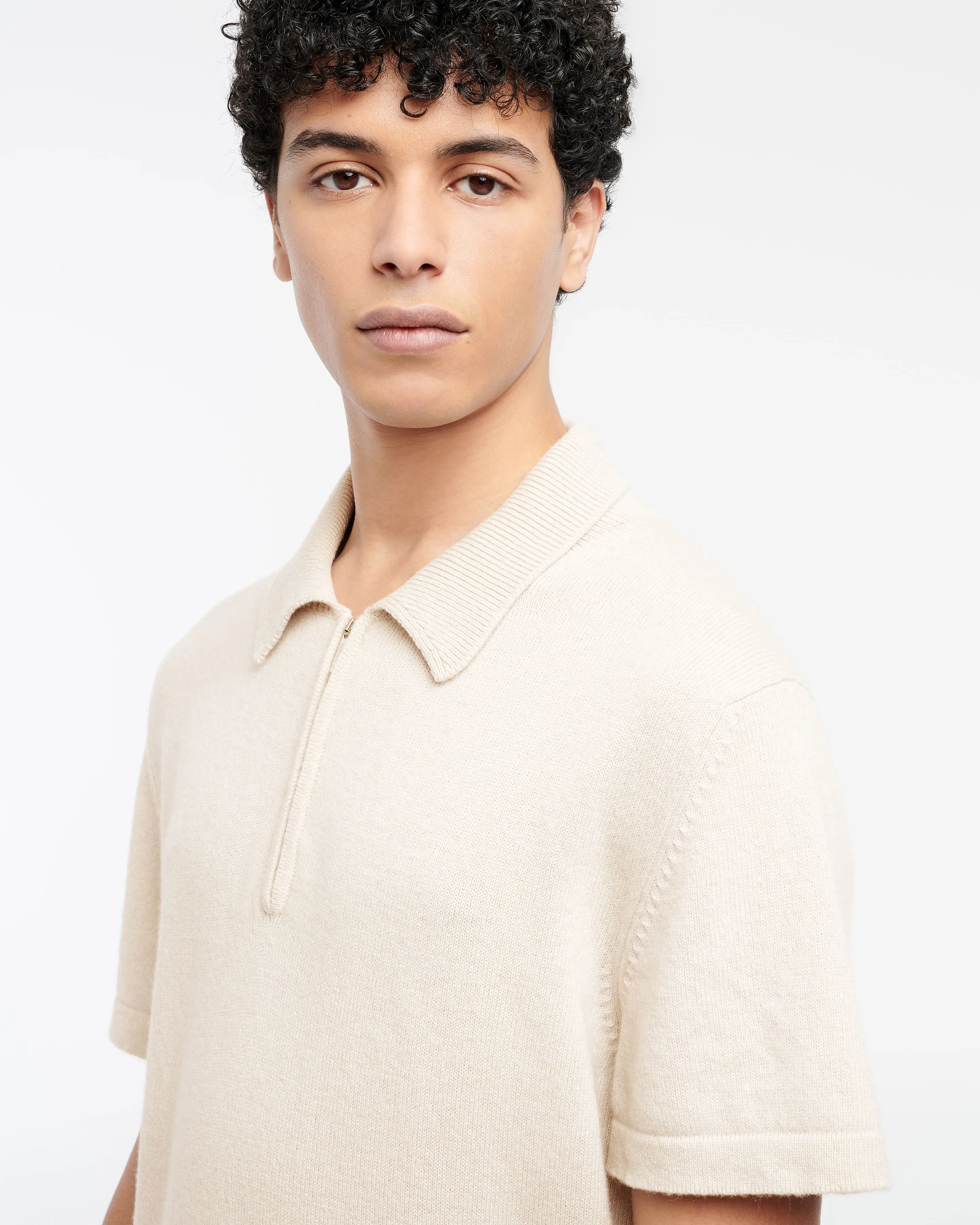 Top B Label à col zippé en cachemire sold by Barrie product image thumbnail 2