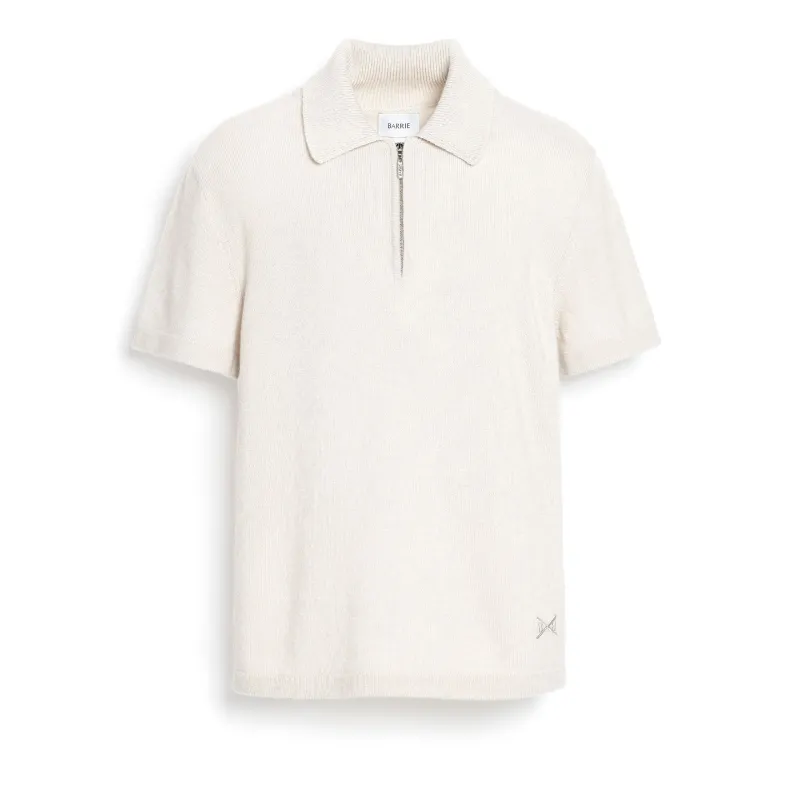Top B Label à col zippé en cachemire sold by Barrie
