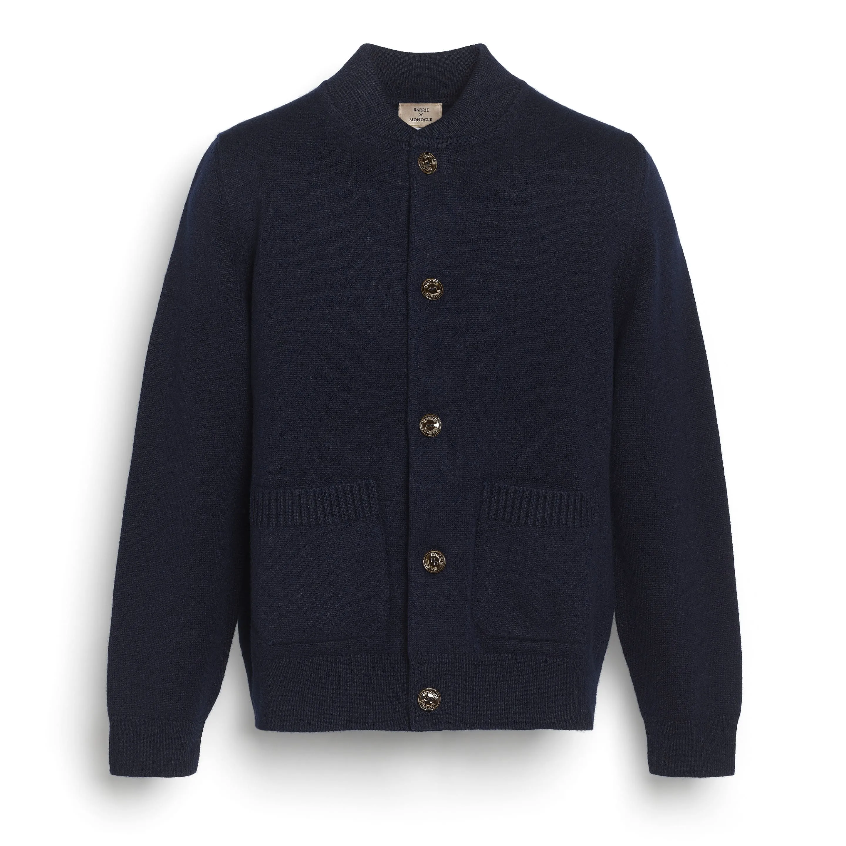 Cardigan épais en cachemire Barrie x Monocle sold by Barrie