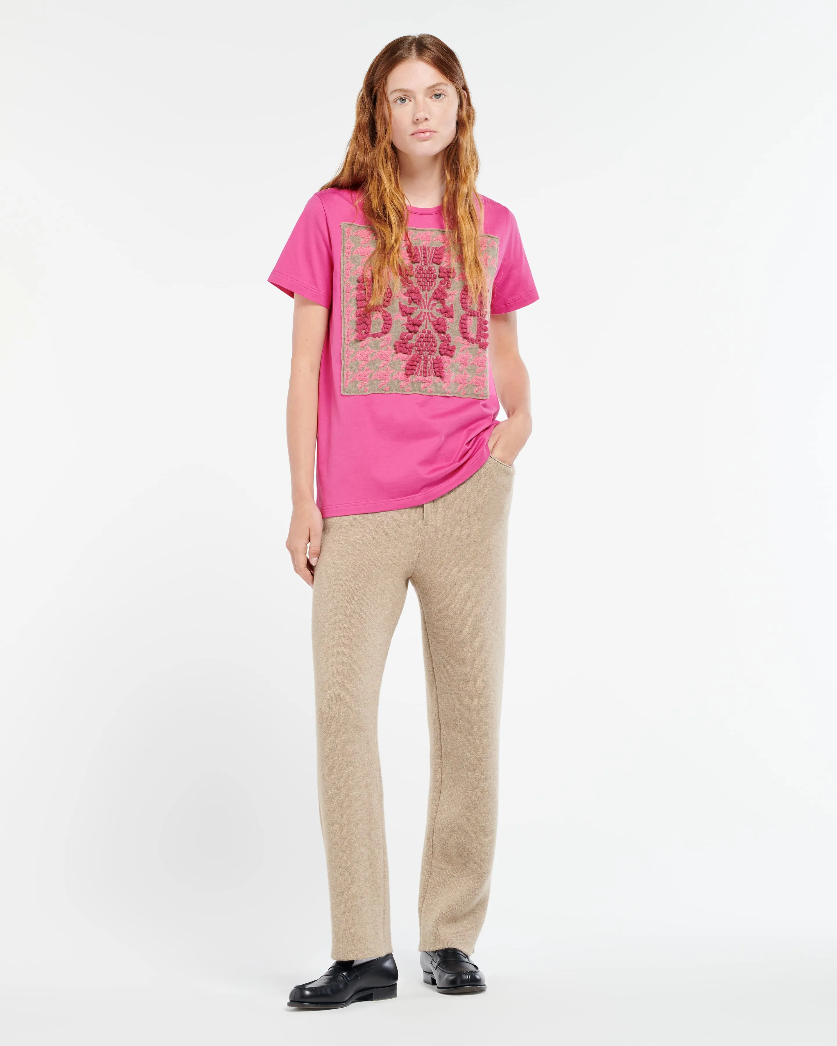 Pantalon épais en cachemire sold by Barrie product image thumbnail 3