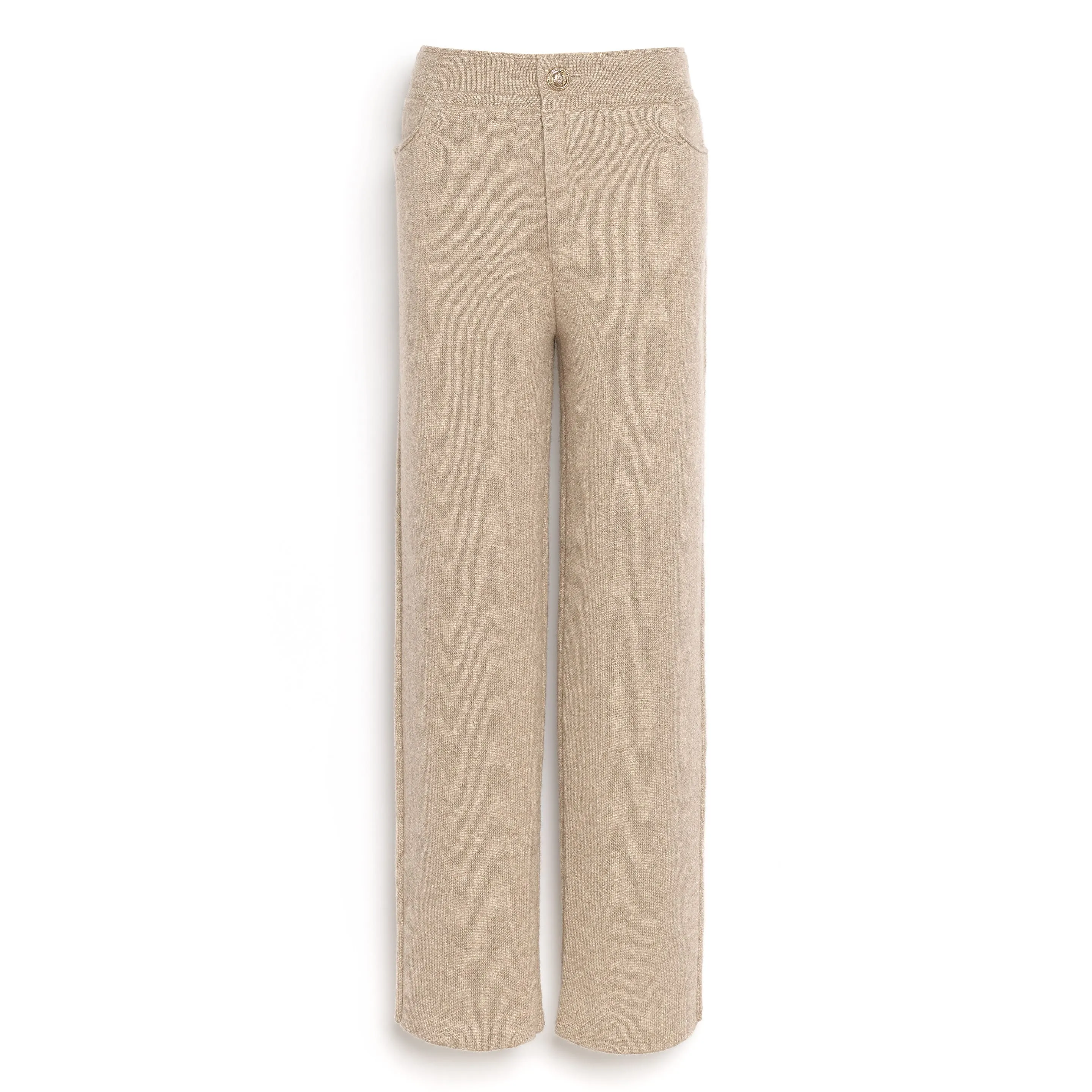 Pantalon épais en cachemire sold by Barrie