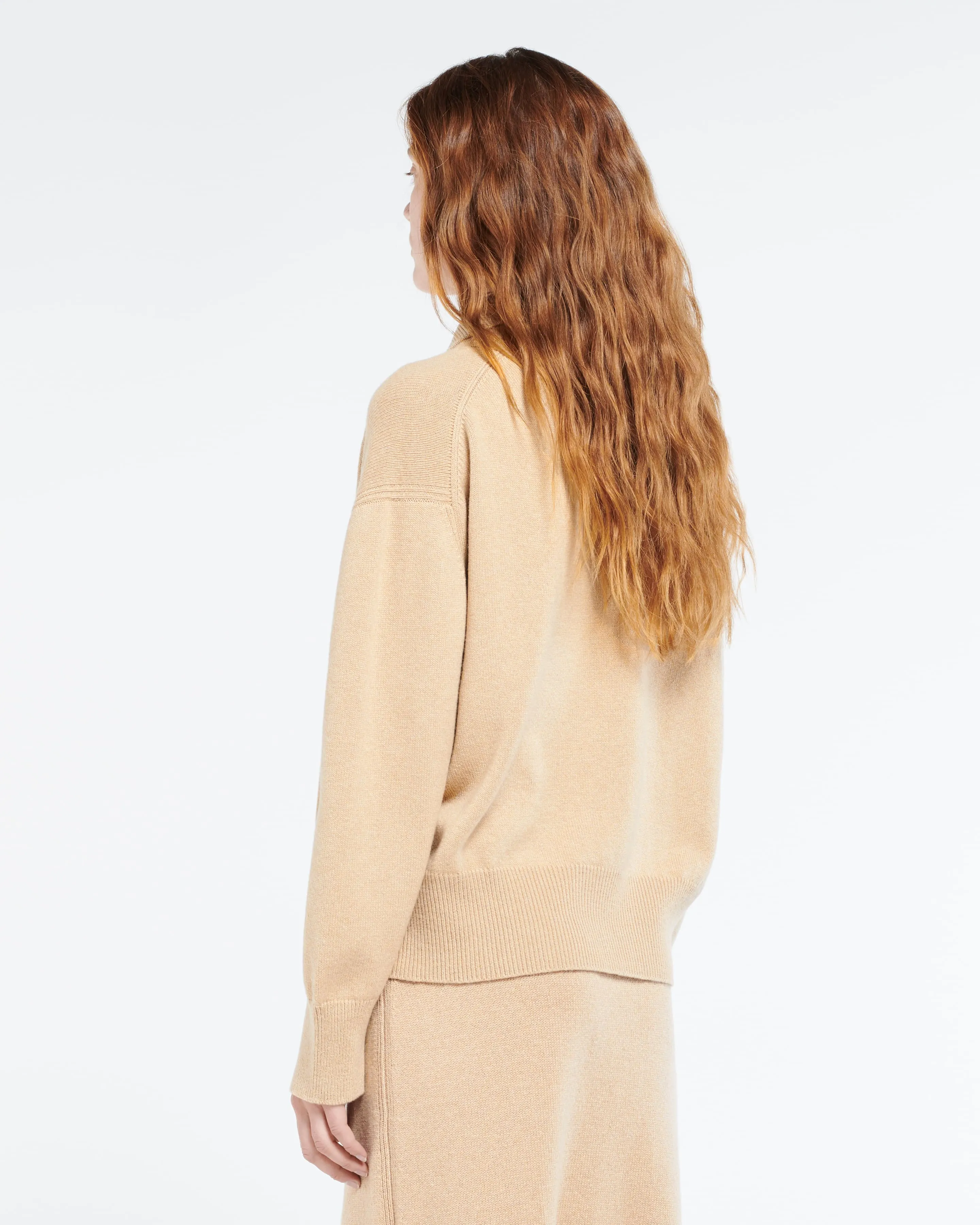 Pull à col polo en cachemire sold by Barrie product image thumbnail 4