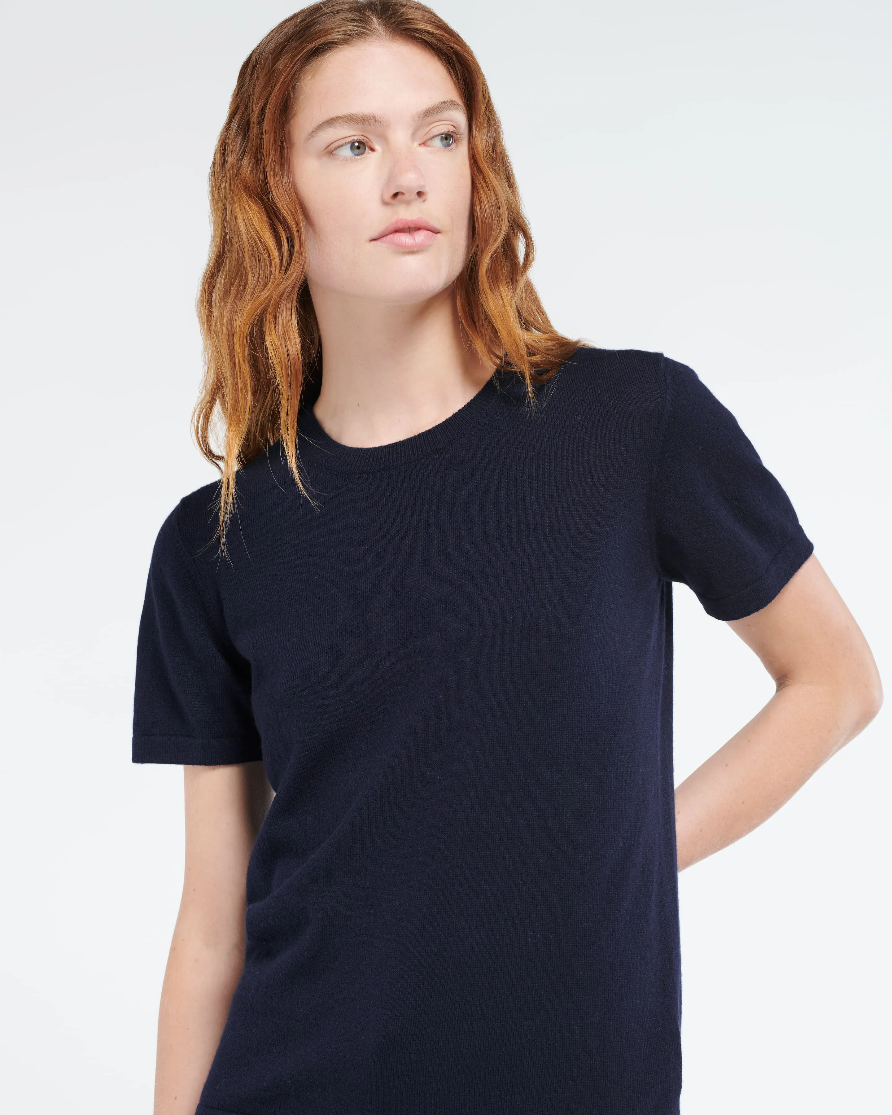 Top en cachemire et soie sold by Barrie product image thumbnail 2