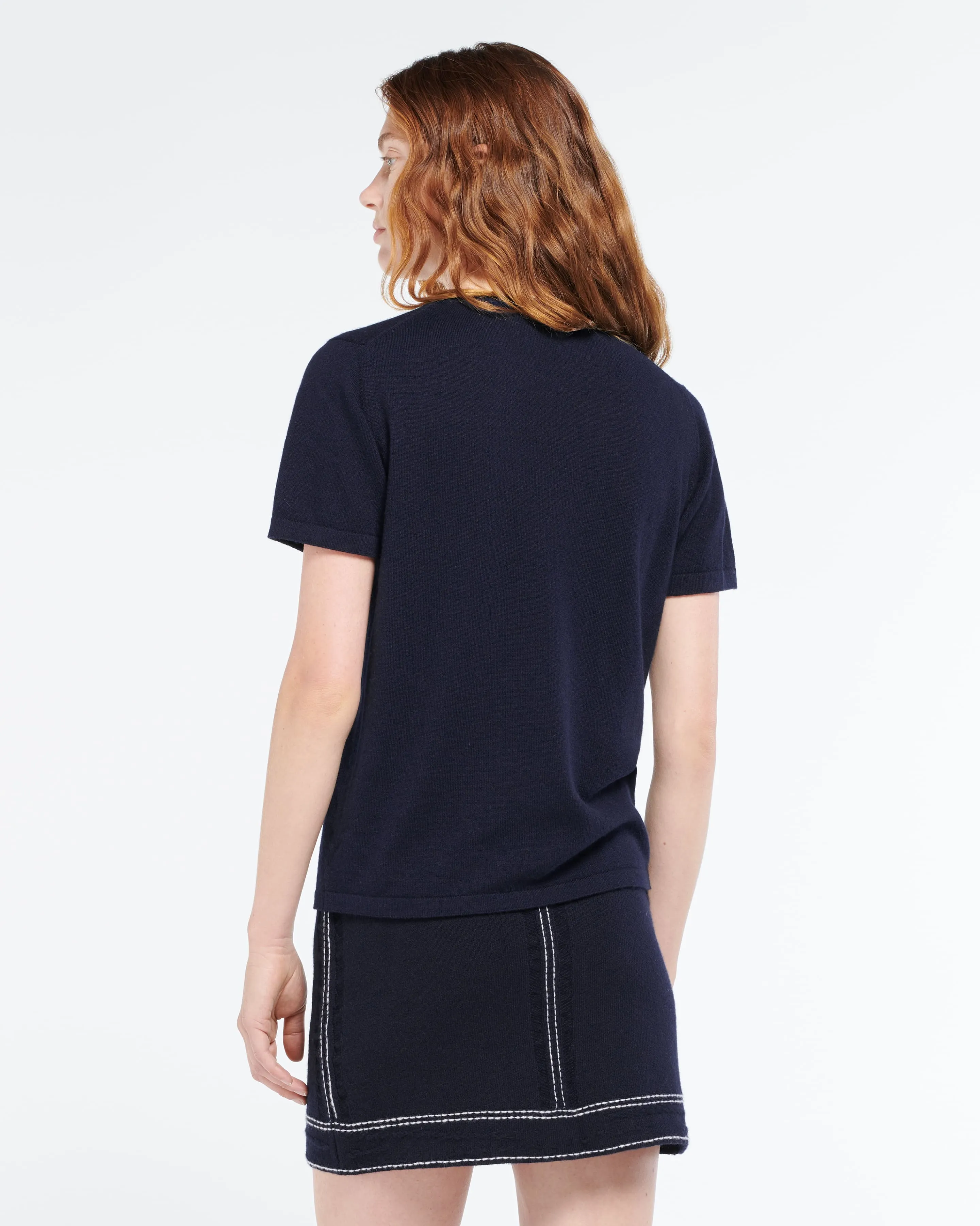Top en cachemire et soie sold by Barrie product image thumbnail 4