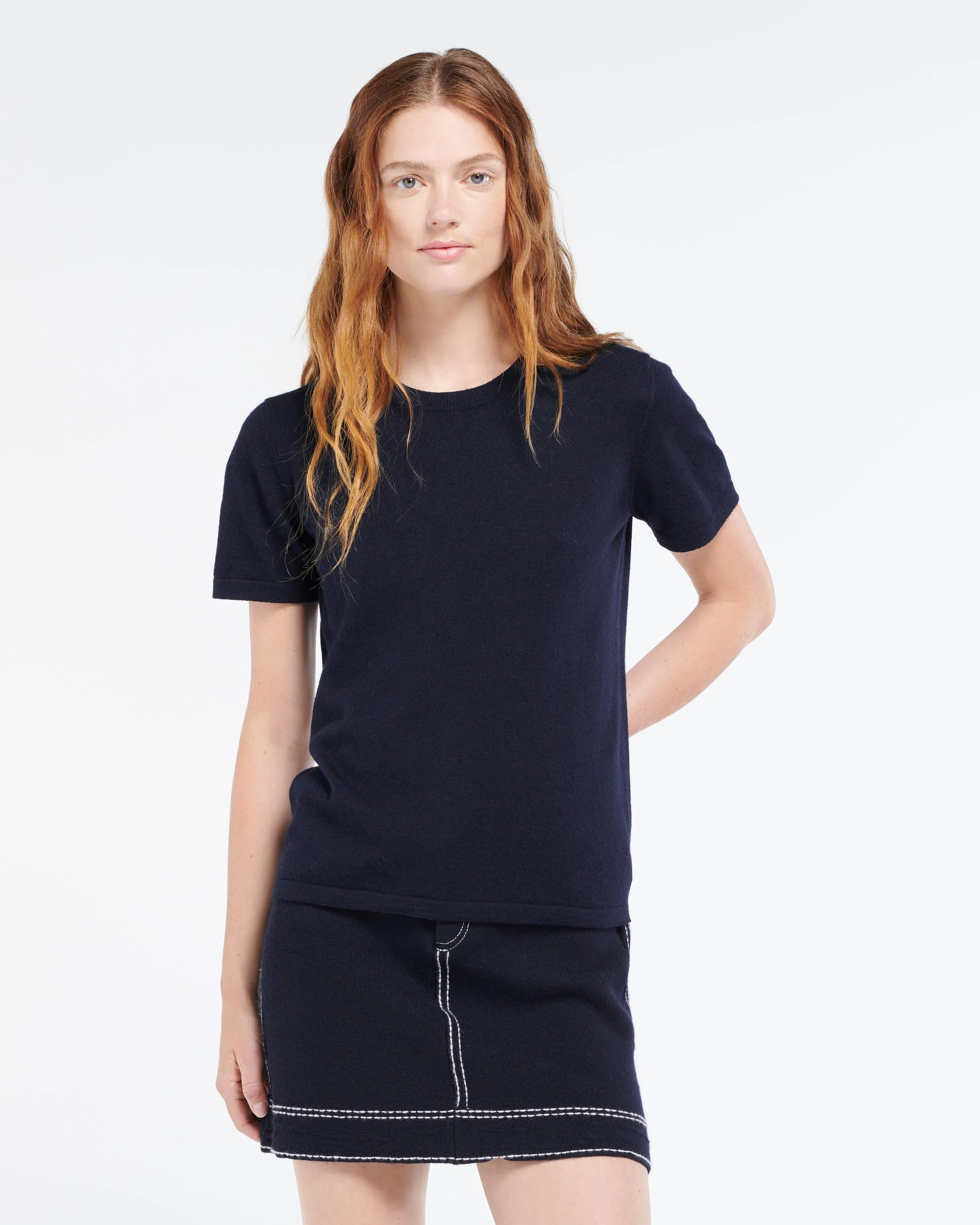 Top en cachemire et soie sold by Barrie product image thumbnail 3