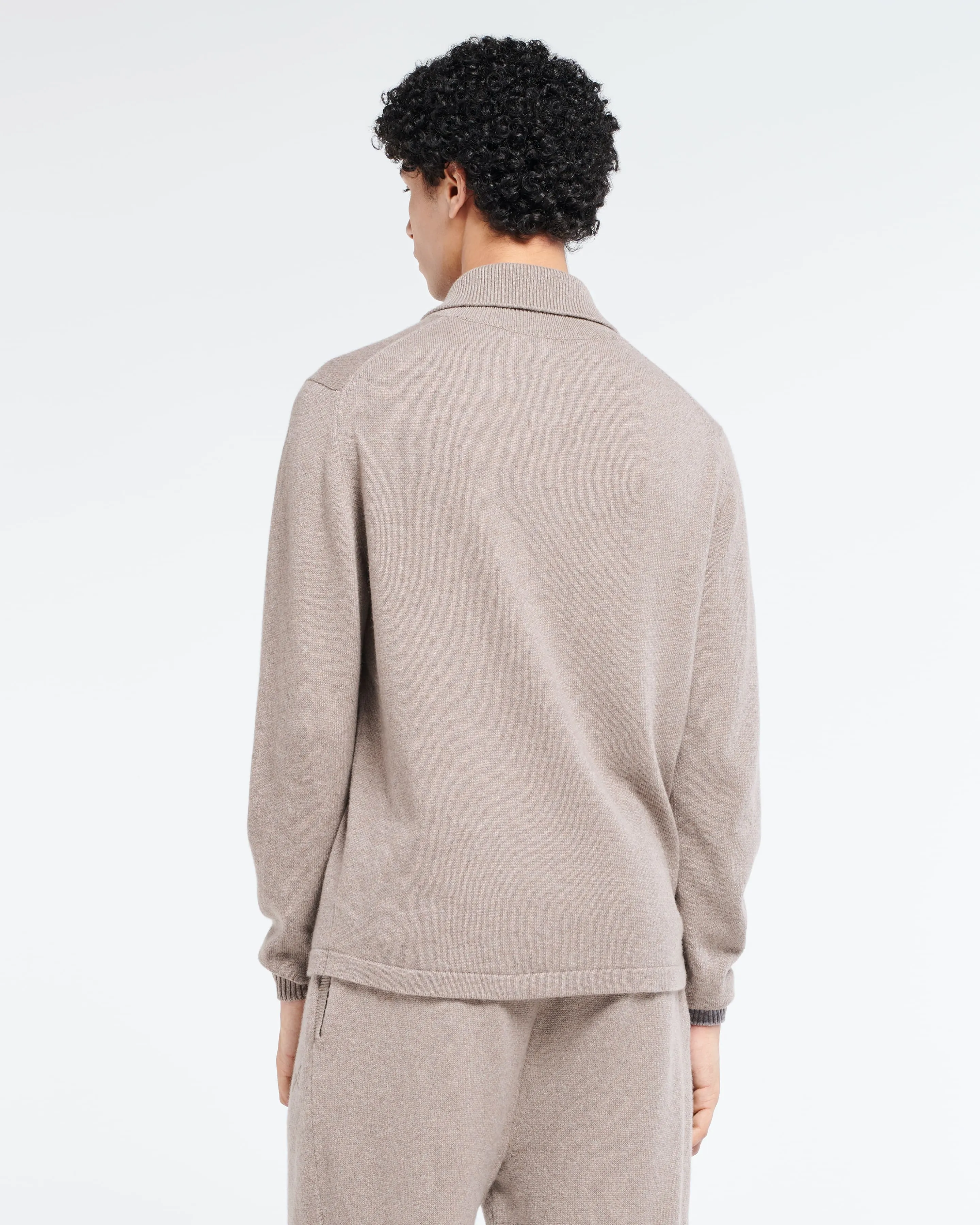 Pull B Label à col polo en cachemire sold by Barrie product image thumbnail 4